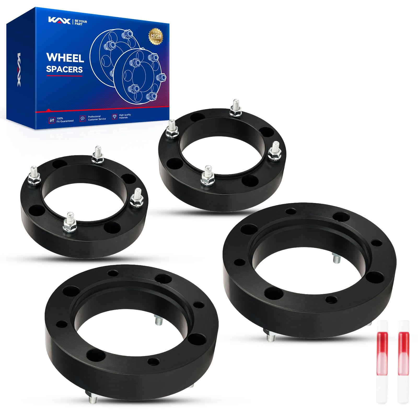 Kax 4X156 Atv Wheel Spacers,1.5 Inch 4 Lug Hub Centric Atv Wheel Spacers Fit For Polaris Sportsman 600, Sportsman 700, Predator