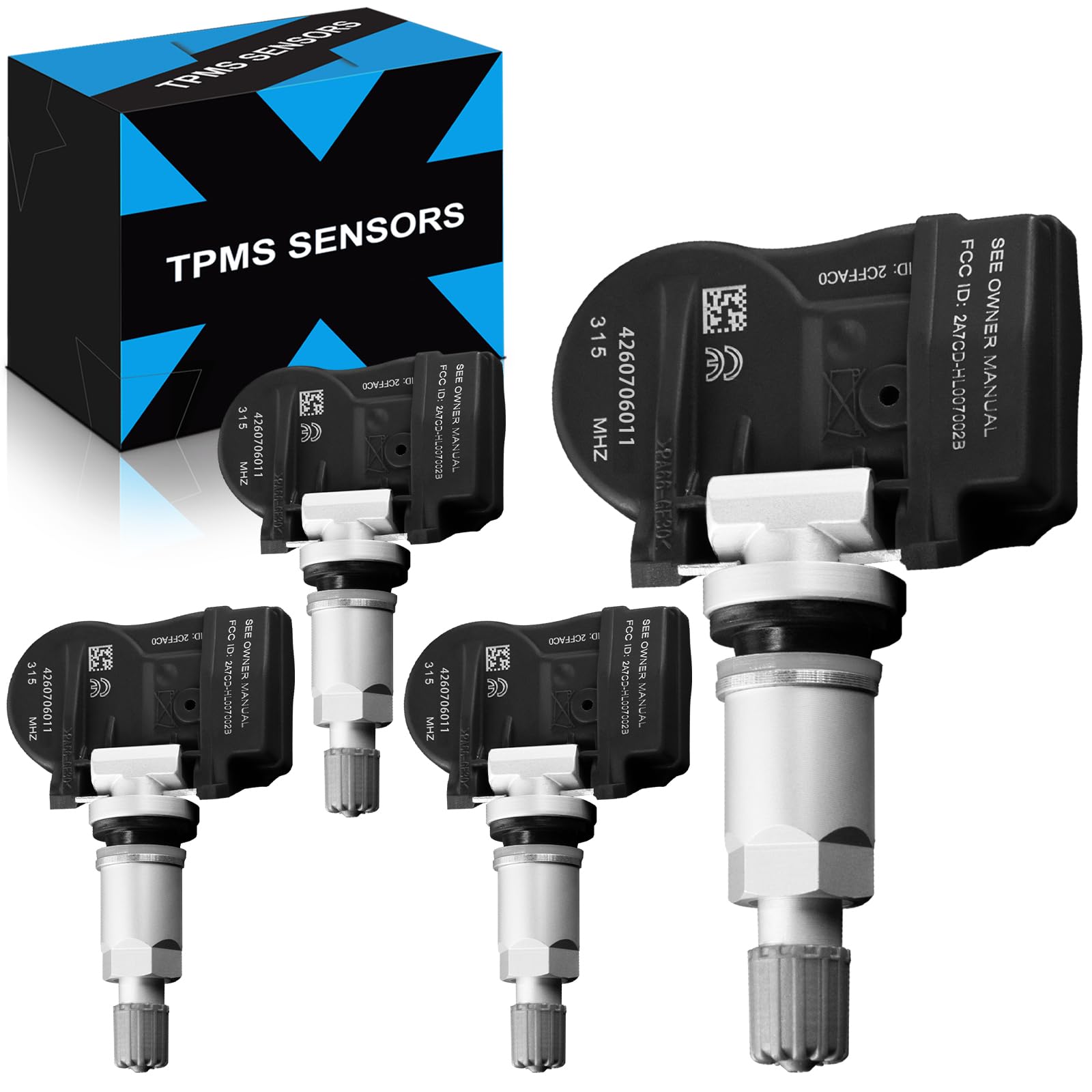 Yzhidianf 4260706011 Pre-Programed Tire Pressure Sensor Fit For:-Toyota Camry Corolla For:-Rav4 Tacoma Prius Tundra 4Runner Venz