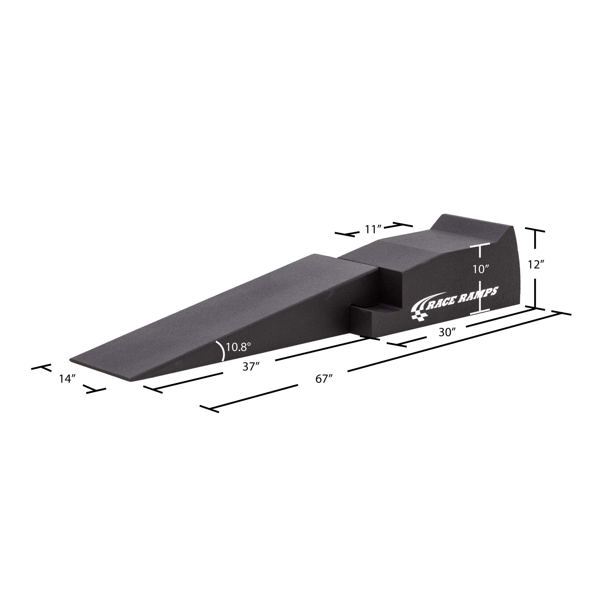 Race Ramps RR-XT-2-HD Low Profile Heavy Duty Ramps (Pack of 2),black