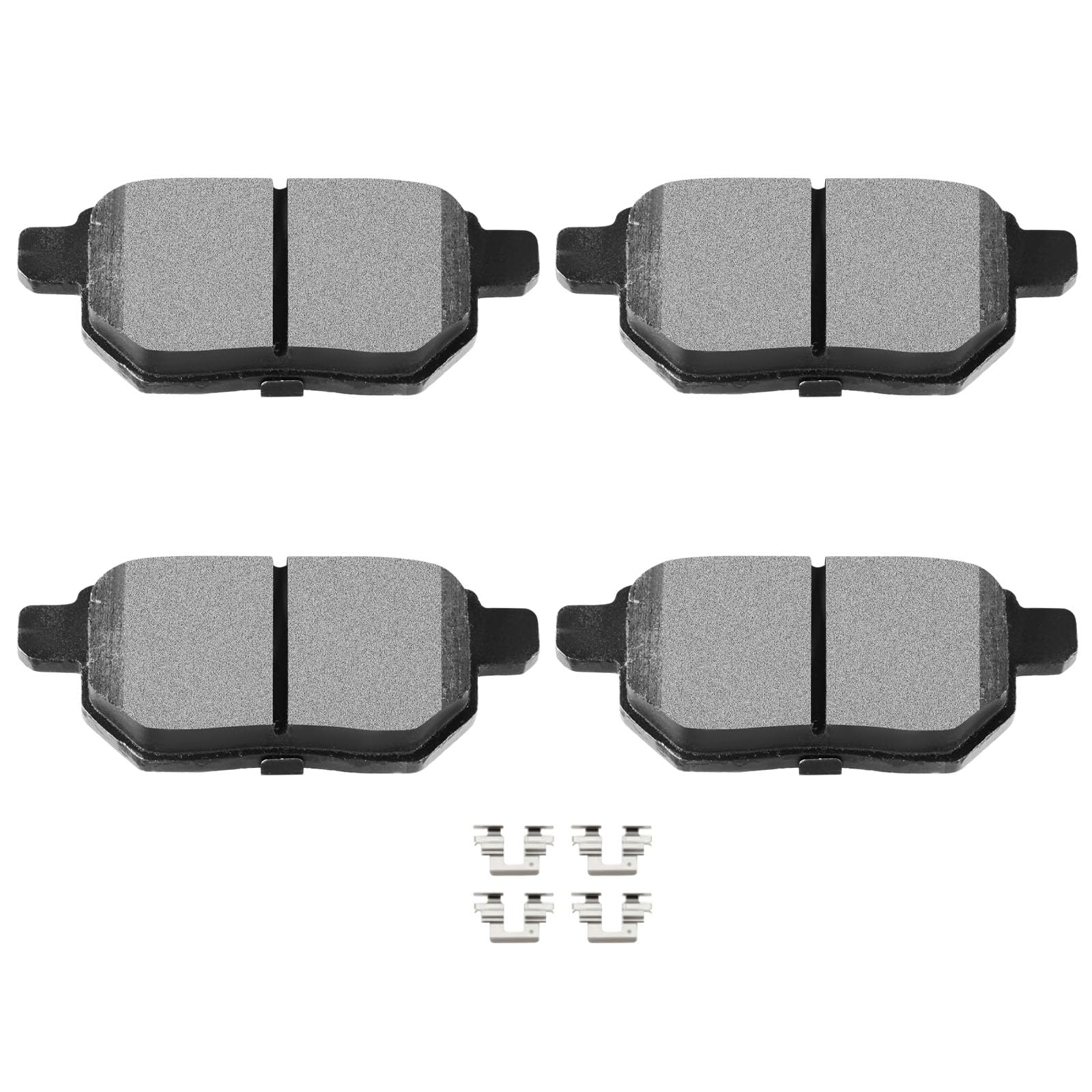 Scitoo D1423 Rear Semi-Metallic Brake Pads Sets Fit For Lexus Ct200H,For Scion Im,For Toyota Corolla/Corolla Im/For Prius/For Pr
