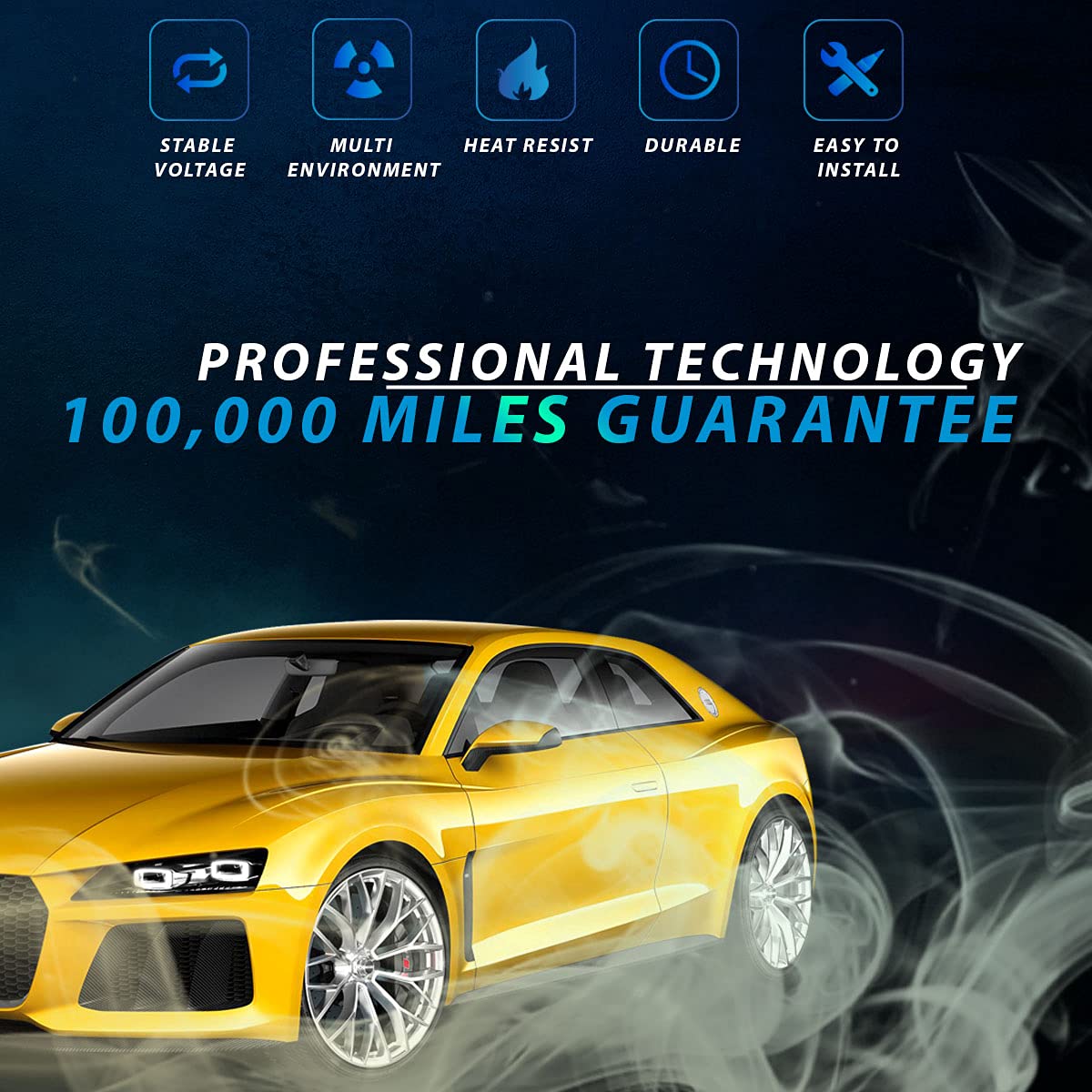 MCK 6pcs Ignition Coil Pack And Motorcraft Iridium Spark Plug Compatible With Ford Lincoln Expedition F-150 F150 Flex Police Int