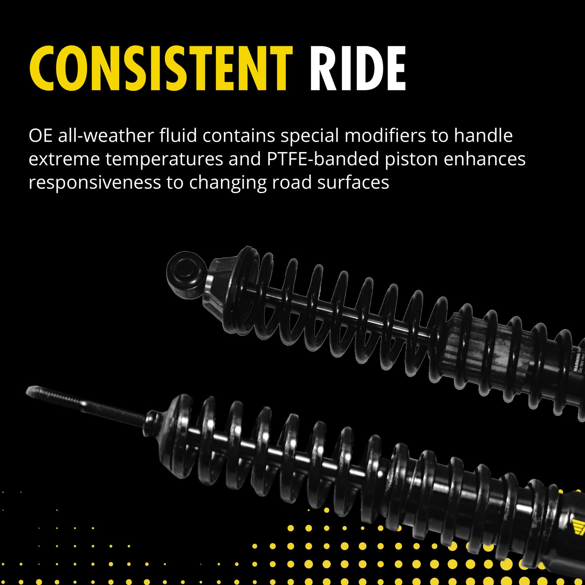 Monroe Load Adjusting 58653 Suspension Shock Absorber And Coil Spring Assembly Pack Of 2 For Ford F-150