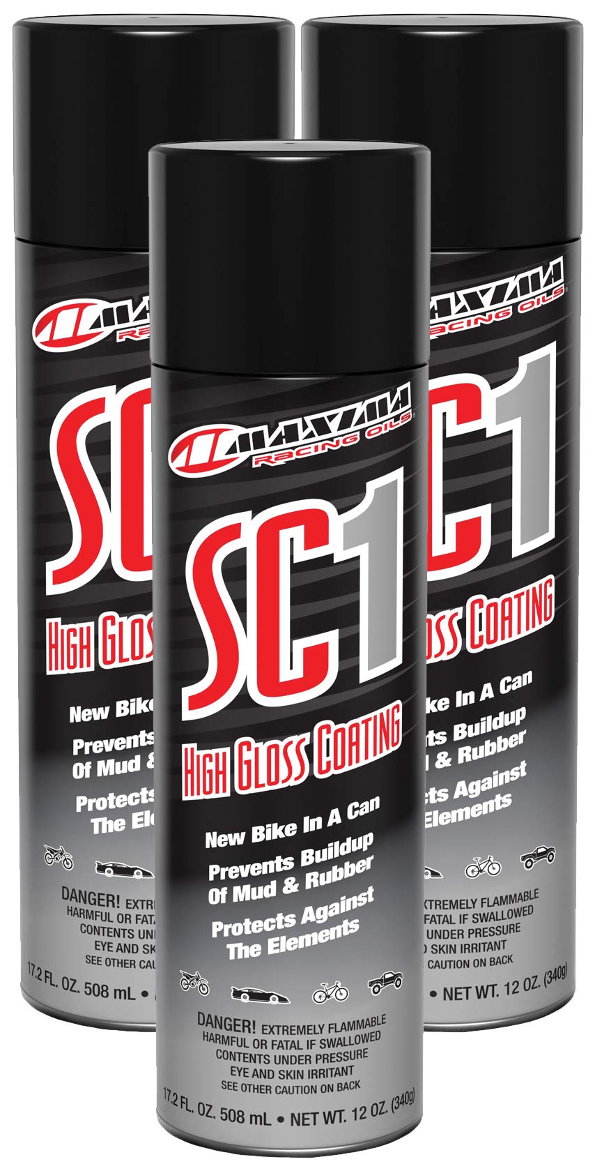 Maxima 78920-3Pk Sc1 High Gloss Coating 51.6 Fl. Oz. 1524 Ml - Net Wt. 36 Oz. (1020G), 3-Pack