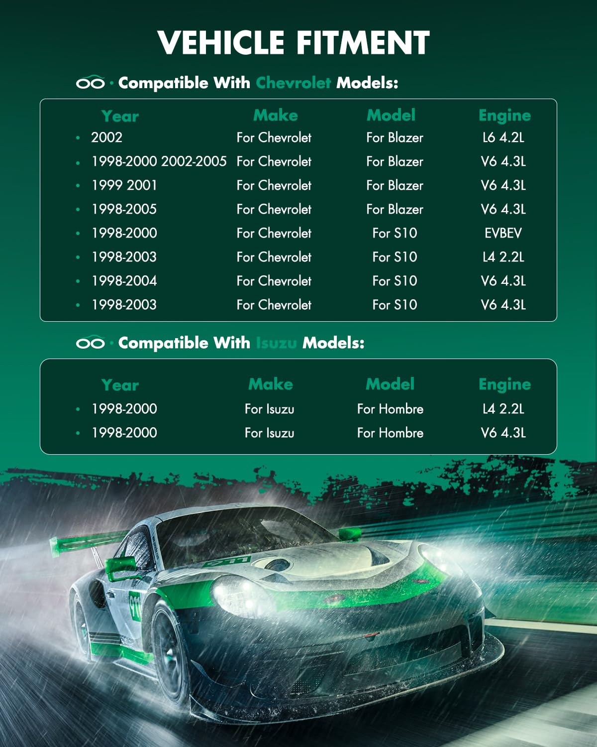 Scitoo Rear Brake Calipers With Bracket 18B4713 18B4712 Compatible For Chevy Blazer/S10, For Gmc Jimmy 98-05 For Gmc Sonoma 98-0