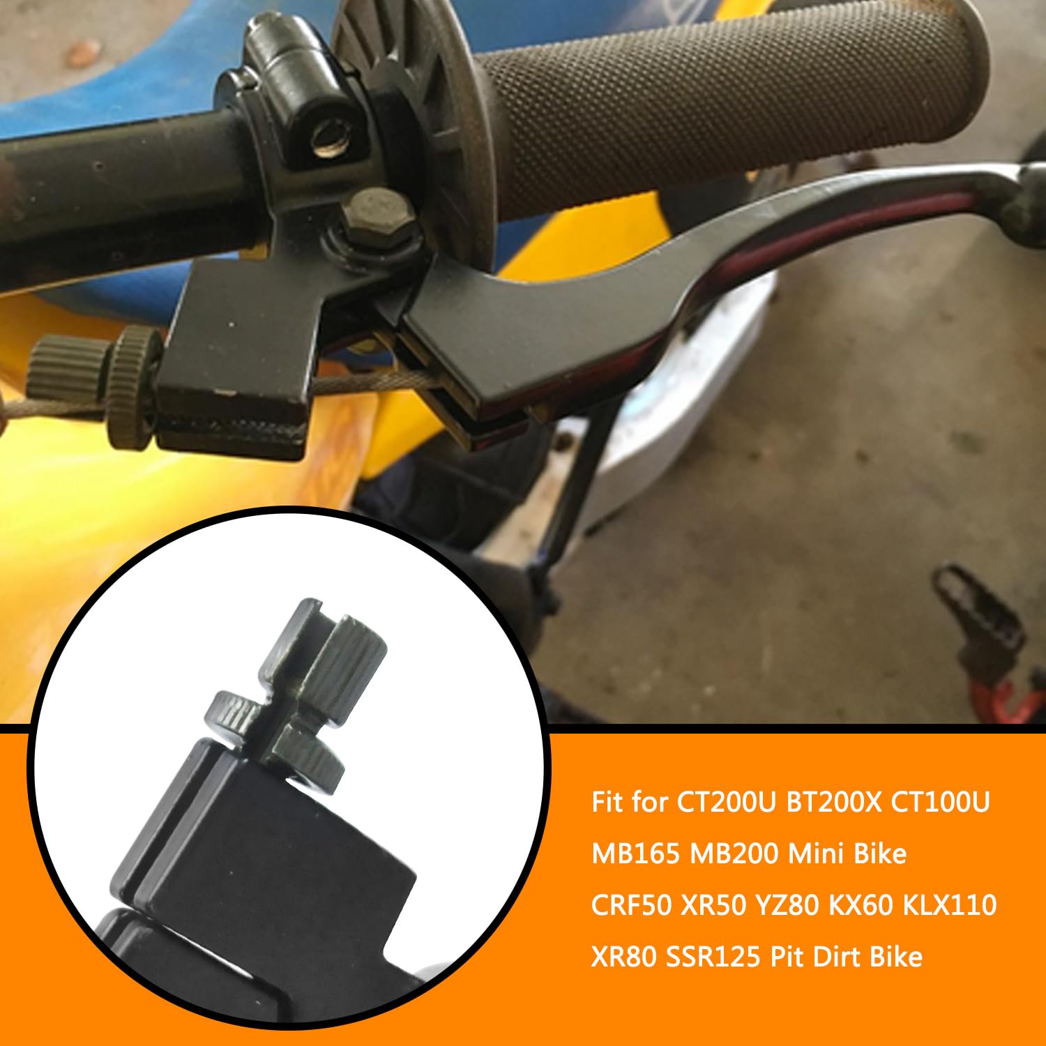 Holato 8Mm M8 Clucth Brake Cable Adjuster Screw For Coleman Ct200U Ct100U Baja Yerf-Dog Mini Bike Ct70 Crf50 Crf110 Xr50 Klx110 Ttr125 Pit Dirt Motocross Bike Motorcycle Ltz400 Kfx400 Atv Green 10Pcs