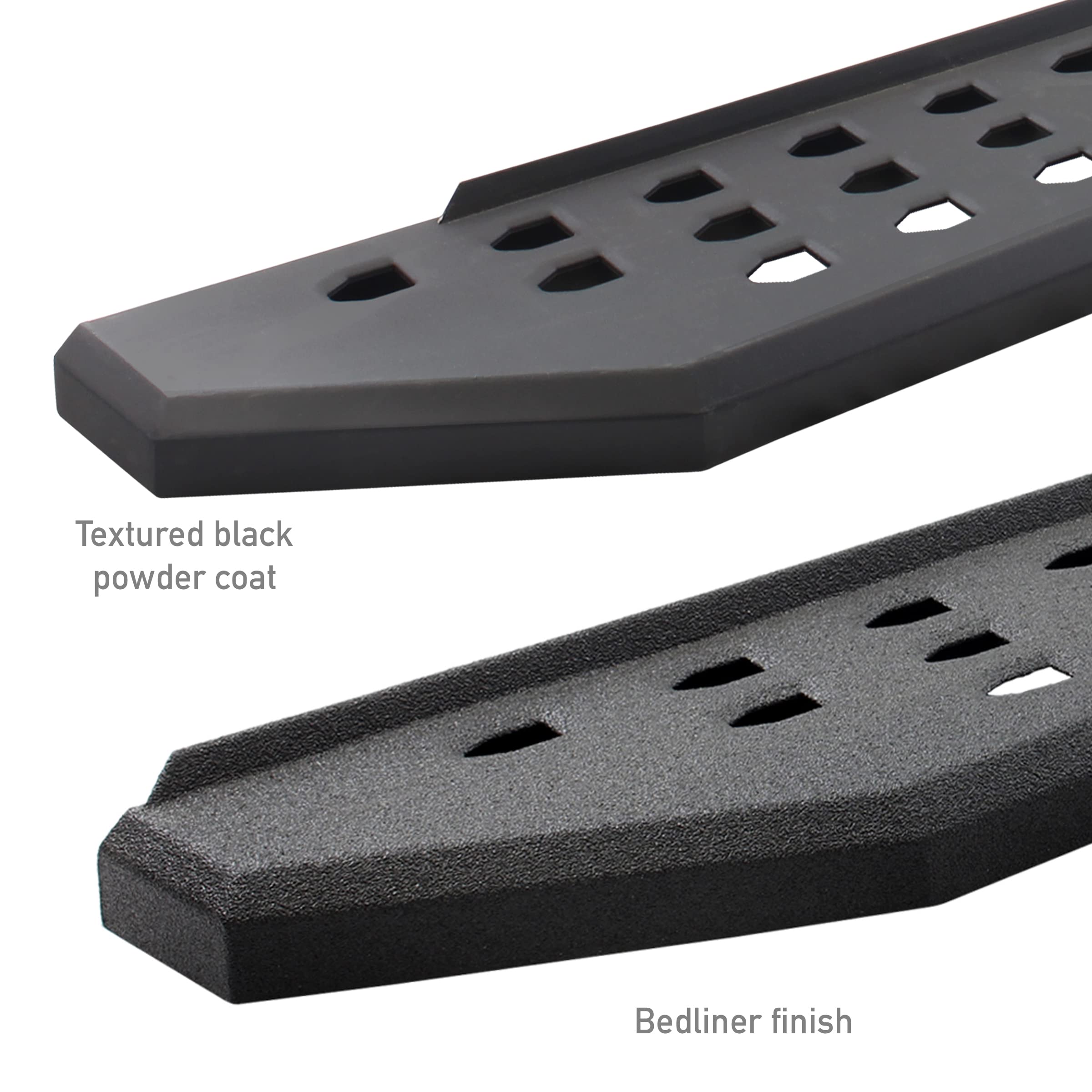 Go Rhino 69400080T Rb20 Running Boards - 80 Long - Boards Only For 99-24 Ram, Gmc, Ford, Toyota, Chevrolet, Dodge