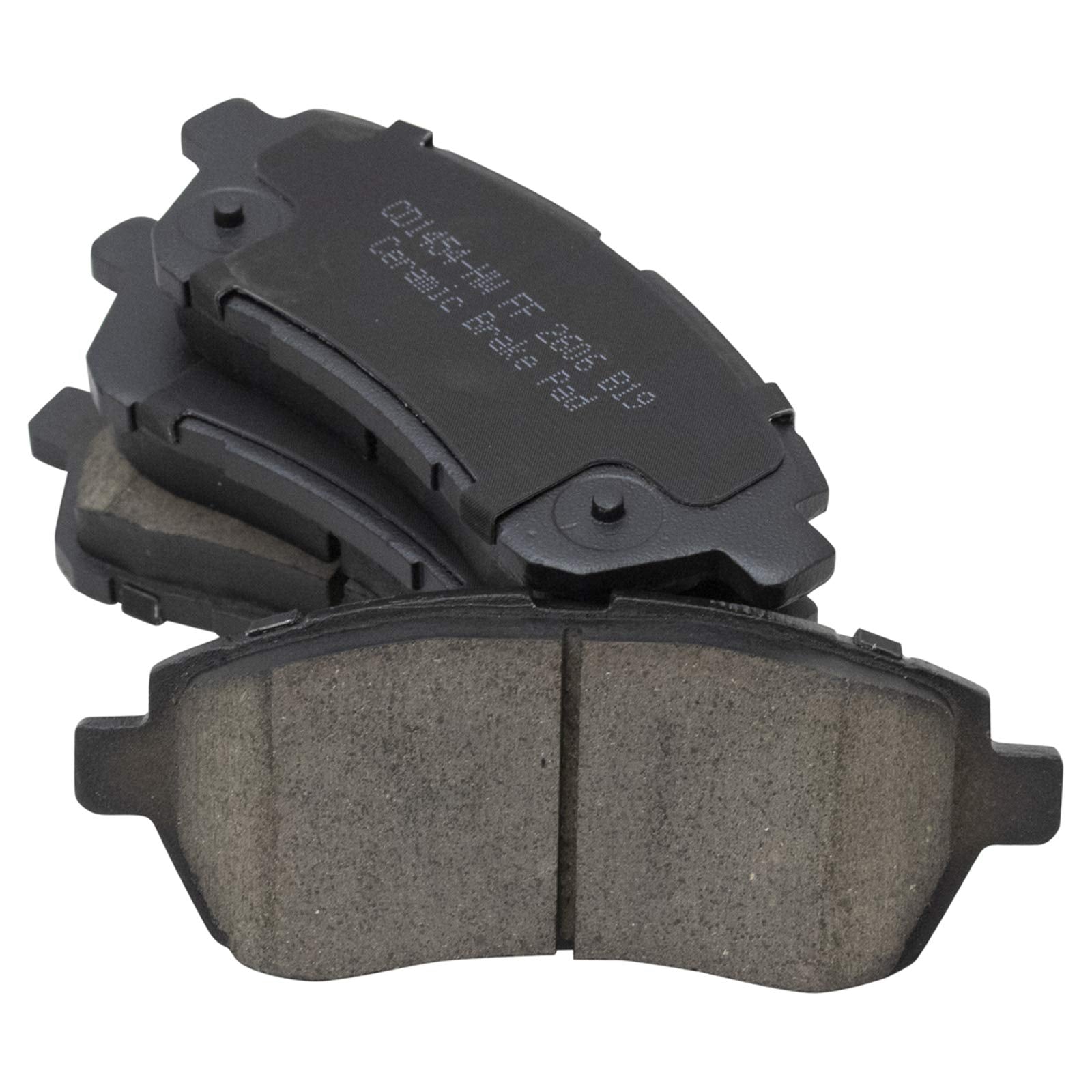 TRQ Front Brake Pads Ceramic Compatible with 2011-2019 Ford Fiesta 2013-2014 Mazda 2