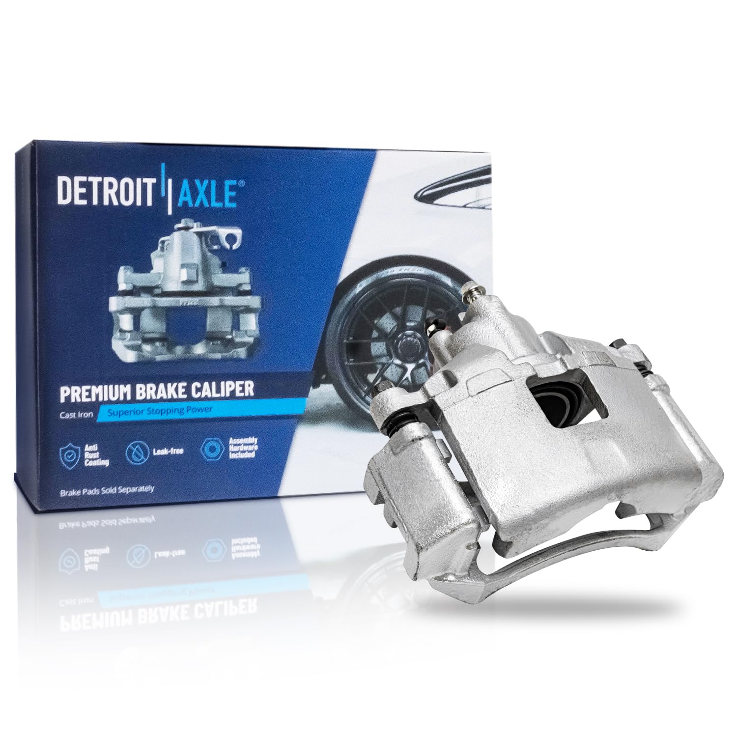 Detroit Axle - Front Right Brake Caliper for Pontiac Grand Prix Buick Terraza LaCrosse Allure Cascada Chevrolet Uplander Montana