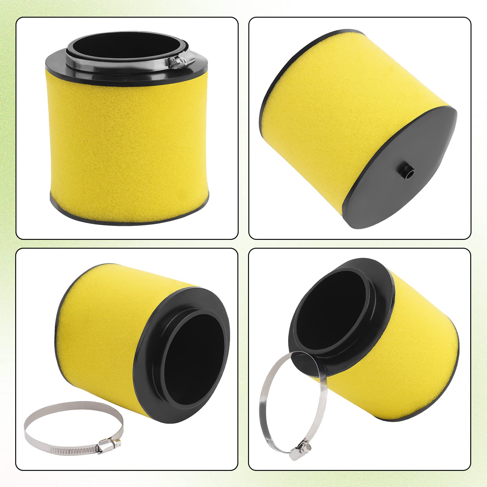 Air Filter 17254-Hn1-000 For Honda Foreman 500 Trx500F Trx500Fe Rubicon 500 Trx500Fa Trx500Fm Trx420 Rancher 420 Trx420Fe Trx420Te Trx420Tm Sportrax 400 Trx400Ex 2X4 4X4 Es Atv