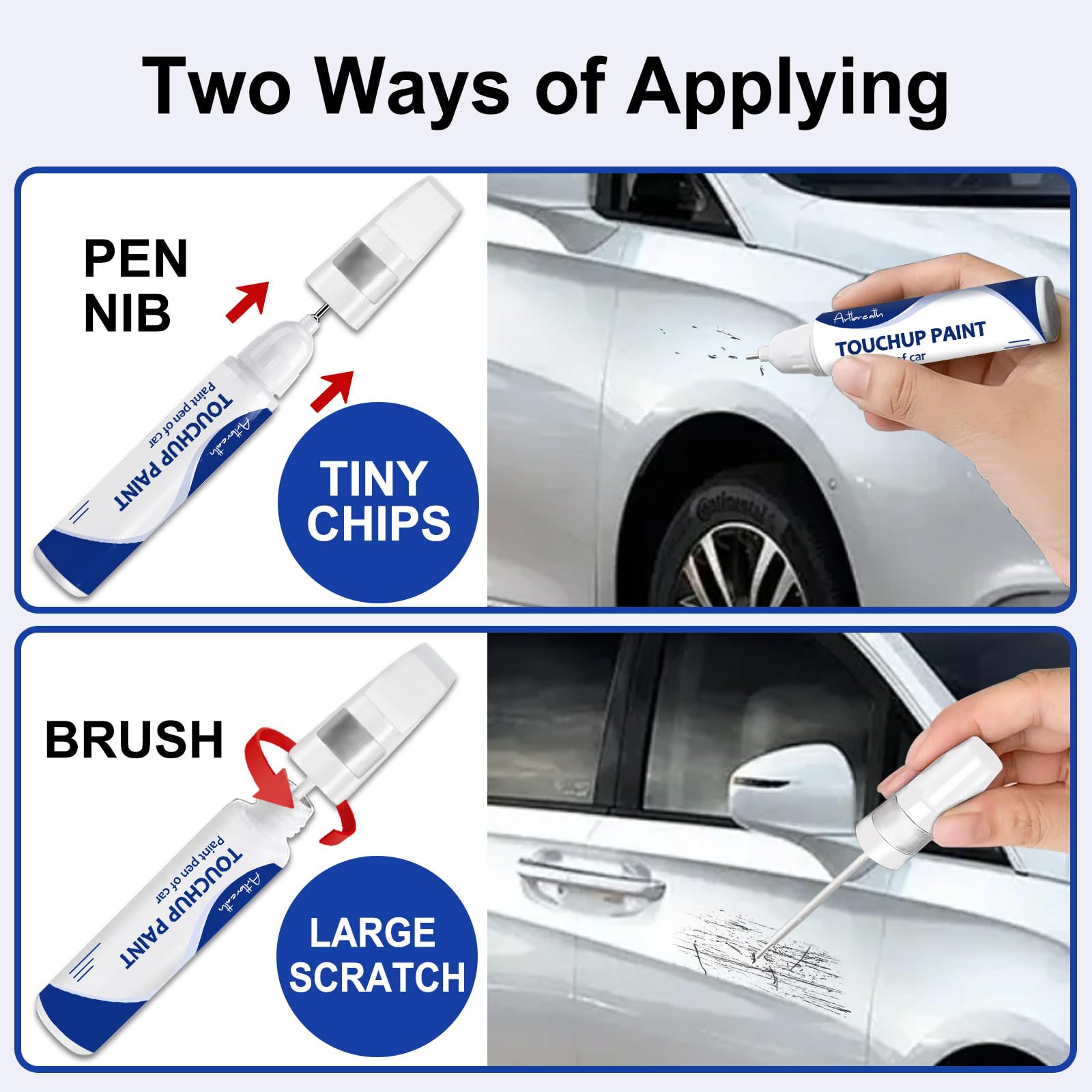 Sapphire Blue Pearl(WCH) Touch Up Paint for Subaru-Exact Match-Chips and Nicks Car Paint Scratch Repair Kit Automotive Paint Pen