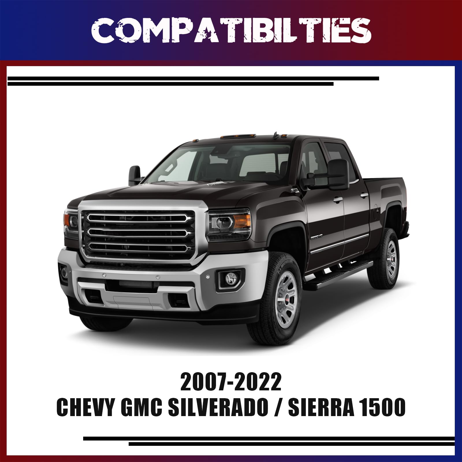 Flycle 3'' Leveling Lift Kit, 3 Inch Front Leveling Kit Compatible With 2007-2024 Silverado/Sierra 1500, Raise Your Vehicle 3 In