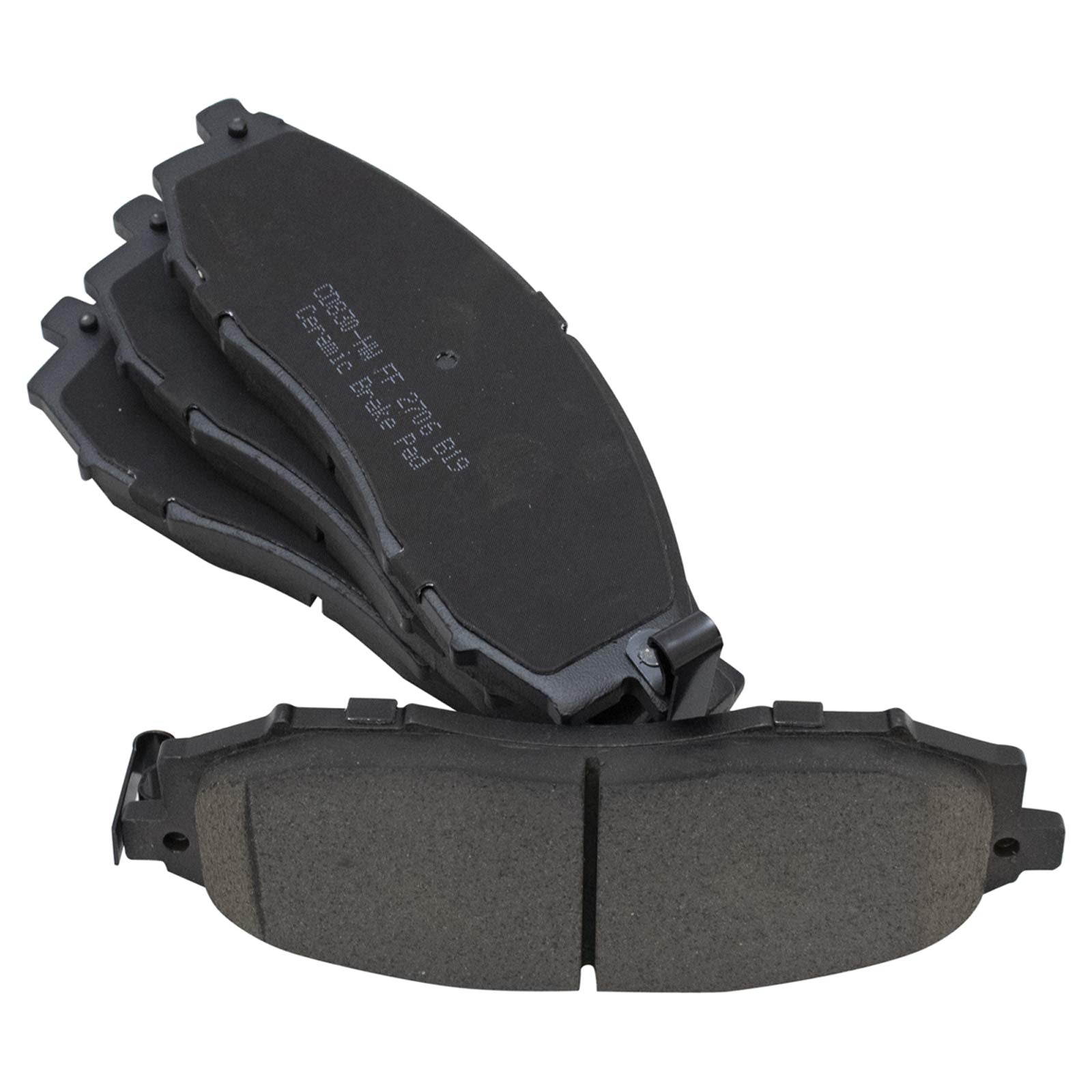 TRQ Front Brake Pads Ceramic Compatible with 2003-2004 Nissan Frontier 2000-2004 Xterra