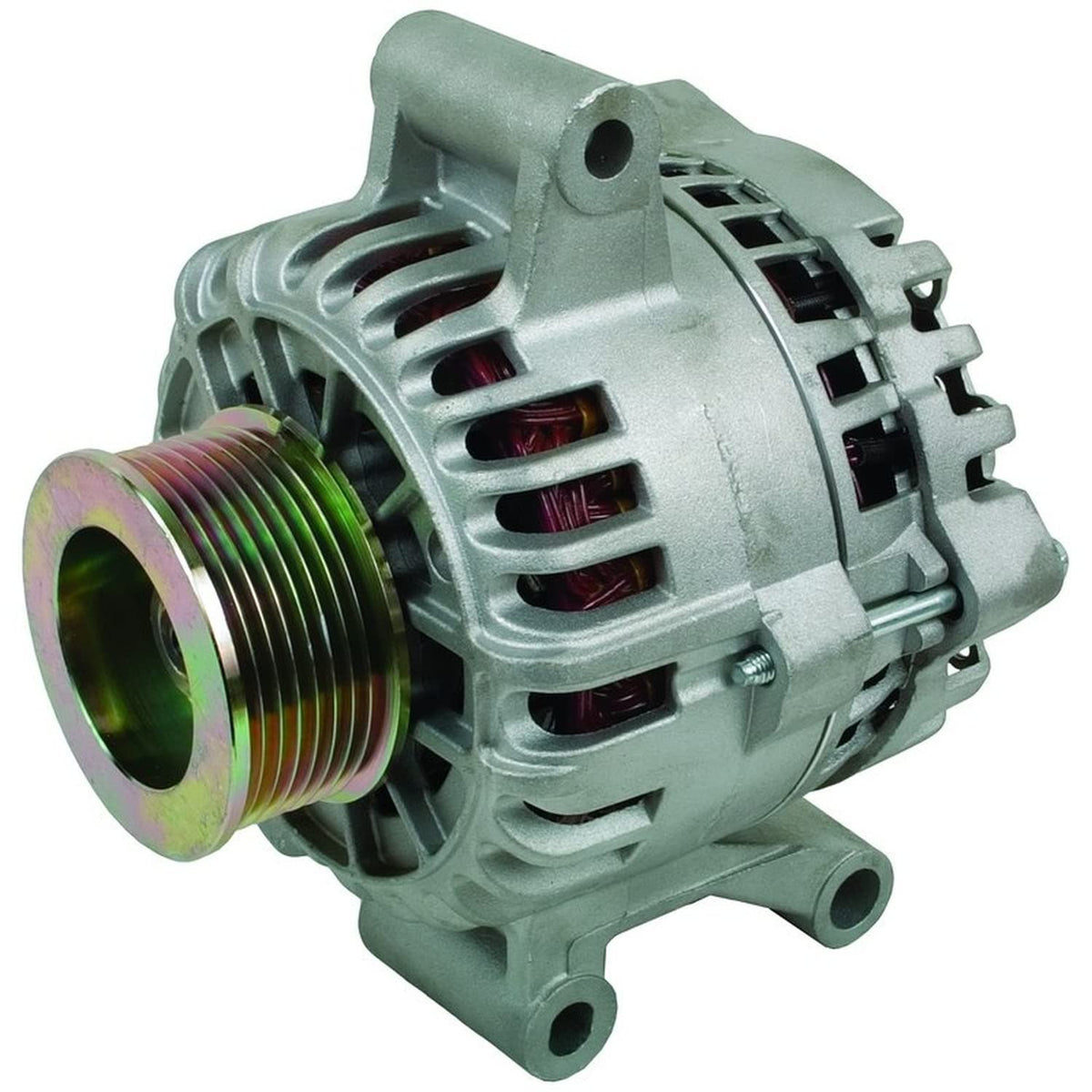 OEG Parts New Alternator Compatible With Ford Excursion 6.0L Diesel 03-05, Compatible With Super Duty F250 F350 E350 F450 E450 F