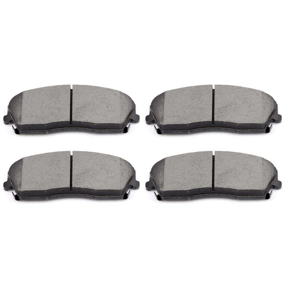 Cciyu D1056 Professional Ceramic Front Brake Pads Set Fit For 2005-2019 For Chrysler 300,2009-2019 For Dodge Challenger,2006-201