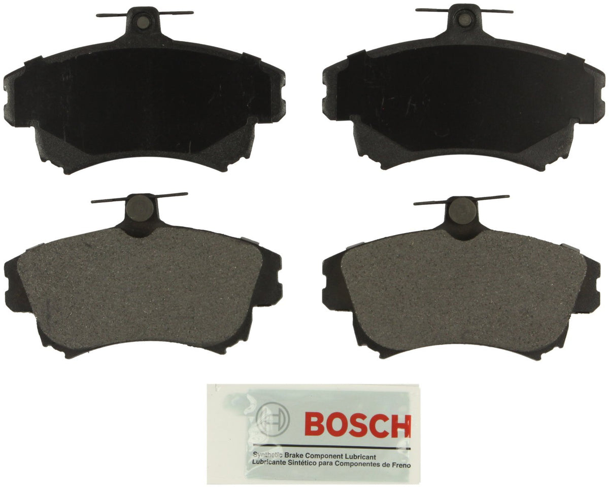 BOSCH BE837 Blue Semi-Metallic Disc Brake Pad Set - Compatible With Select Volvo S40, V40; FRONT