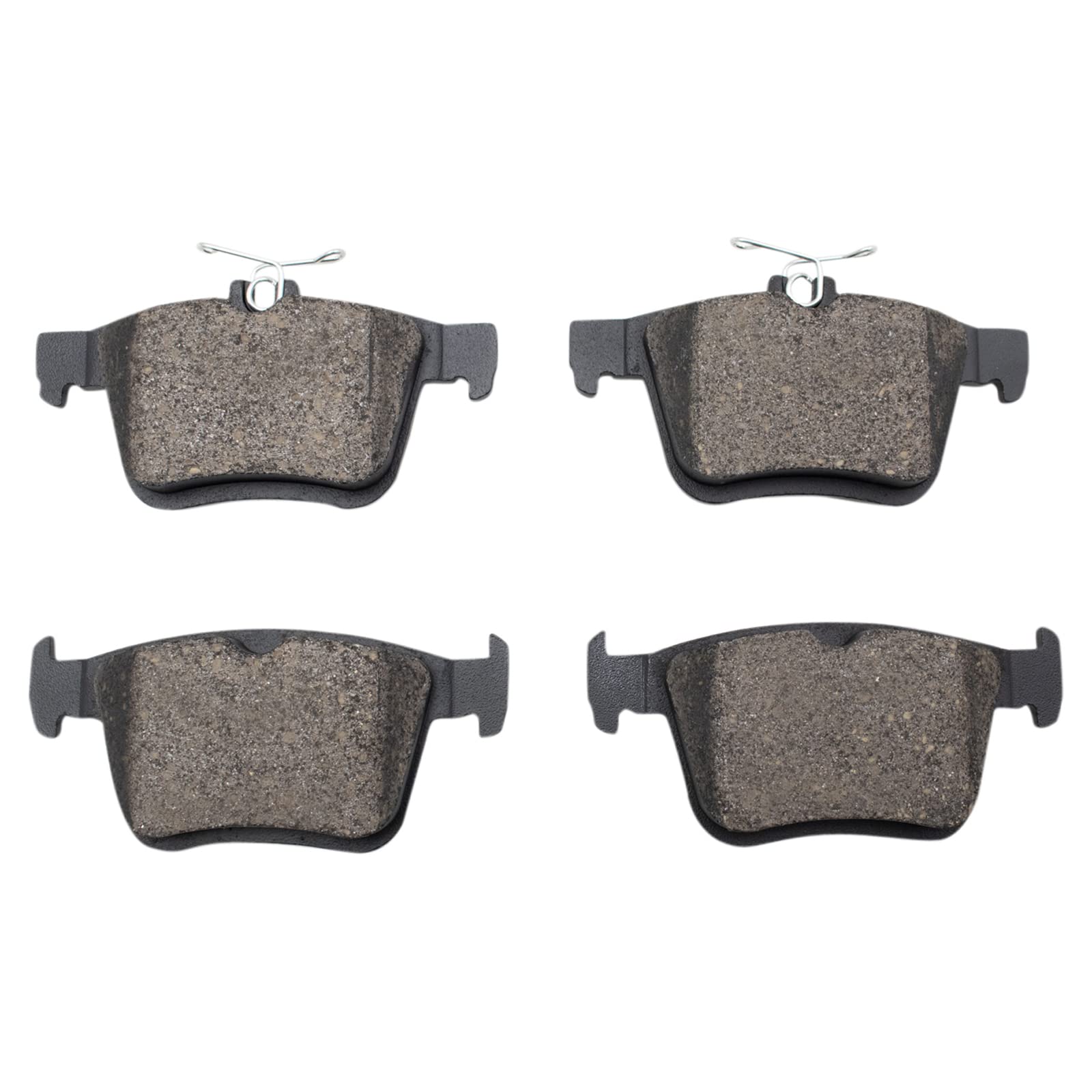 TRQ Rear Premium Posi Ceramic Disc Brake Pad Kit Set for Audi Volkswagen New