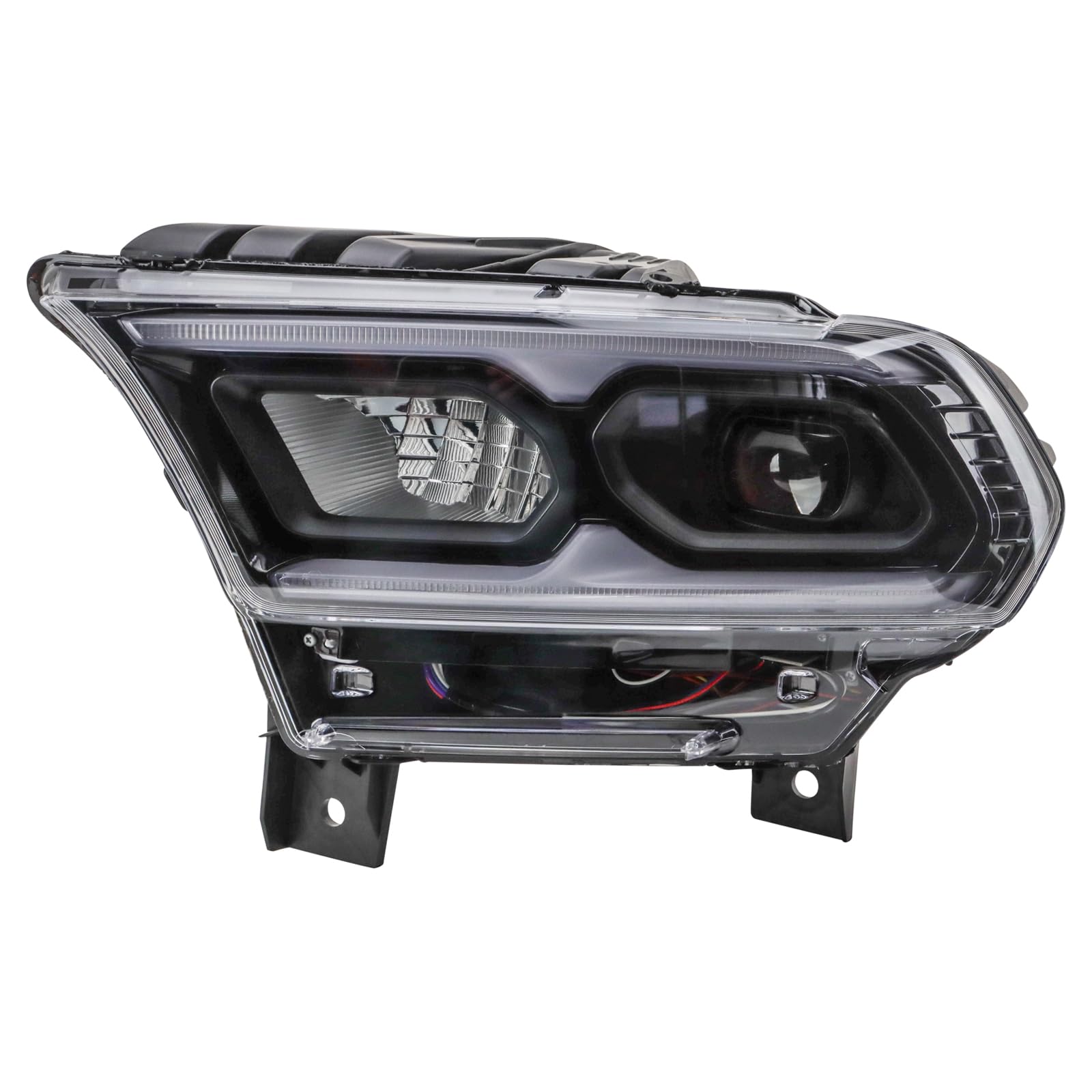 Trq Driver & Passenger Side Headlight Assembly Set Headlights Driver & Passenger Side Compatible With 2021-2024 Dodge Durango Ch