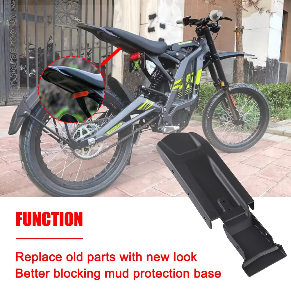 Rear Fender Inner Plate for Sur Ron Rear Mudguard Fender Base Protective Mud Guards Protector for Surron Sur-Ron Seyway X/S Ligh