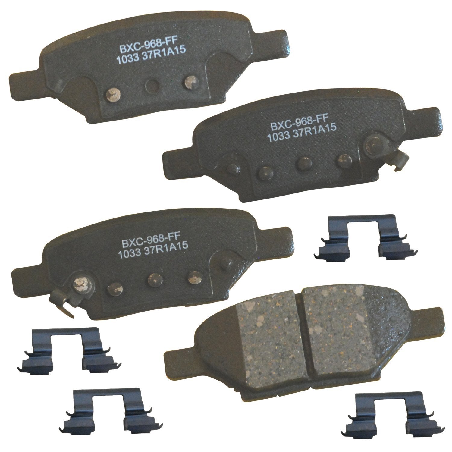 Bendix Premium Sbc1033 Ceramic Rear Brake Pads For Chevrolet Cobalt 2008-2005,Hhr 2010-2008,Malibu 2012-2004,Pontiac G4 2006,G5