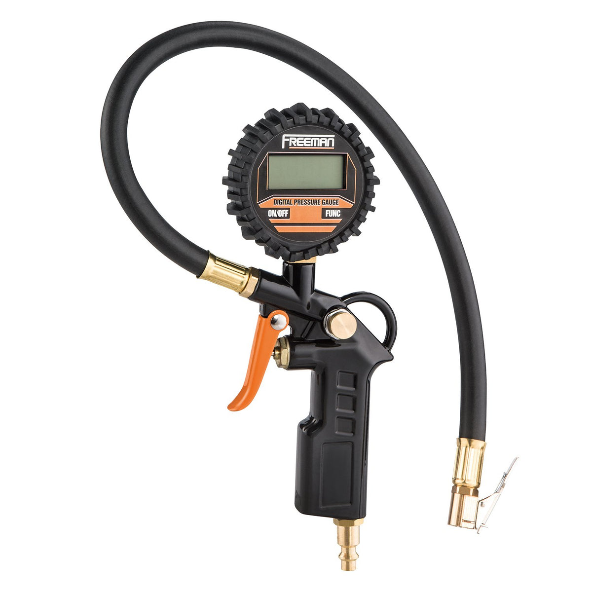 Freeman Fatdti Digital Tire Inflator With Lcd Pressure Gauge