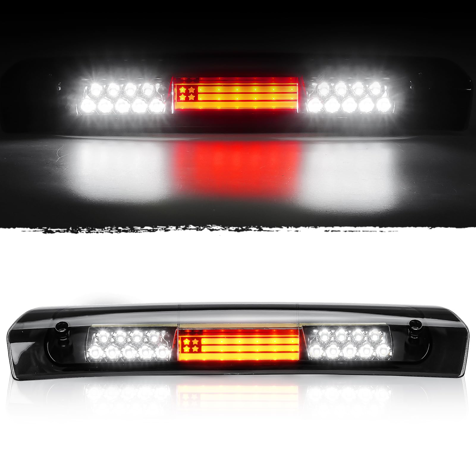 Tresound Led 3Rd Brake Cargo Light For 2002-2008 Dodge Ram 1500; 2003-2009 Dodge Ram 2500 3500, Third Center High Mount Stop Lam
