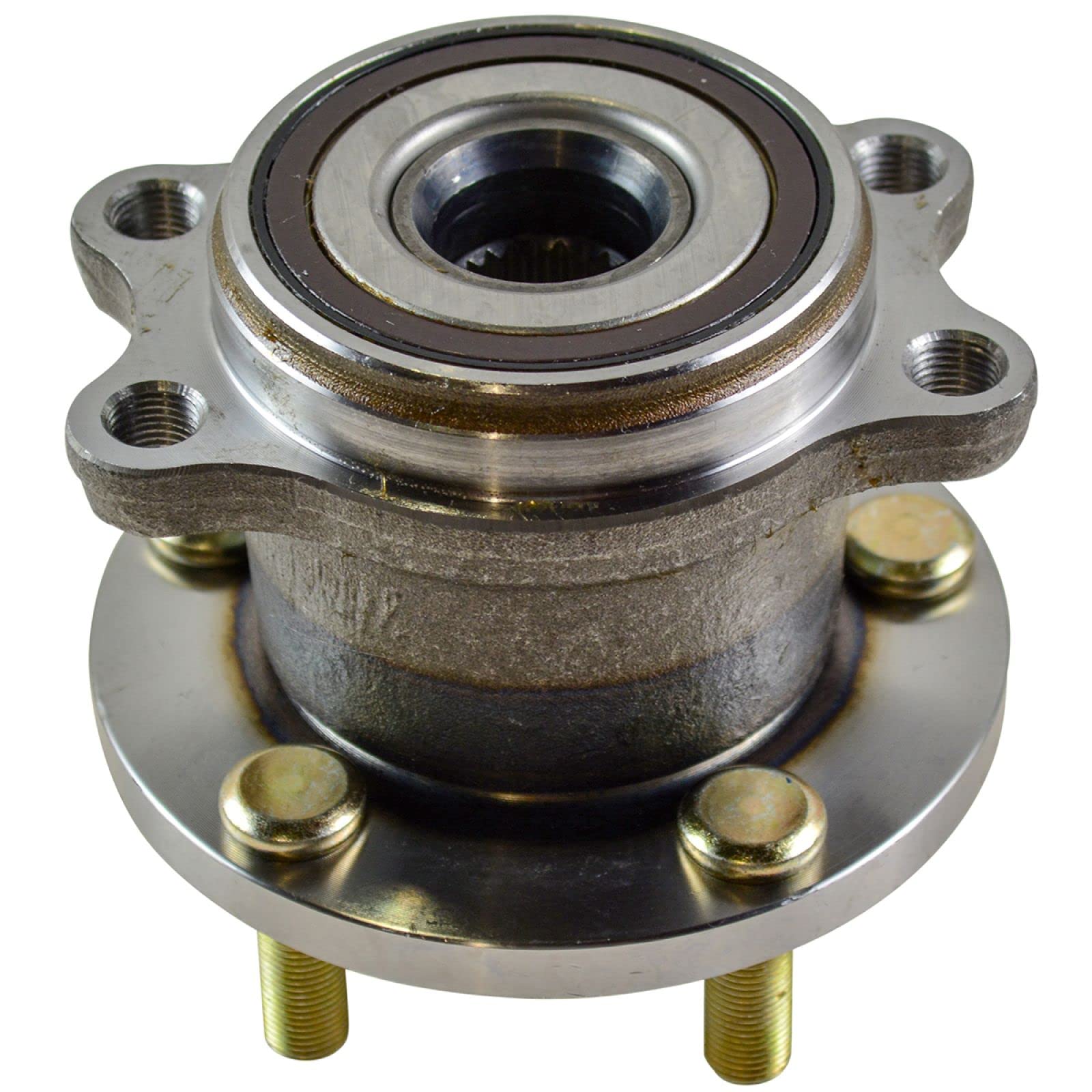 Trq Rear Left Right Wheel Hub Bearing Assembly Driver Passenger Side Compatible With 2005-2009 Subaru Legacy Outback