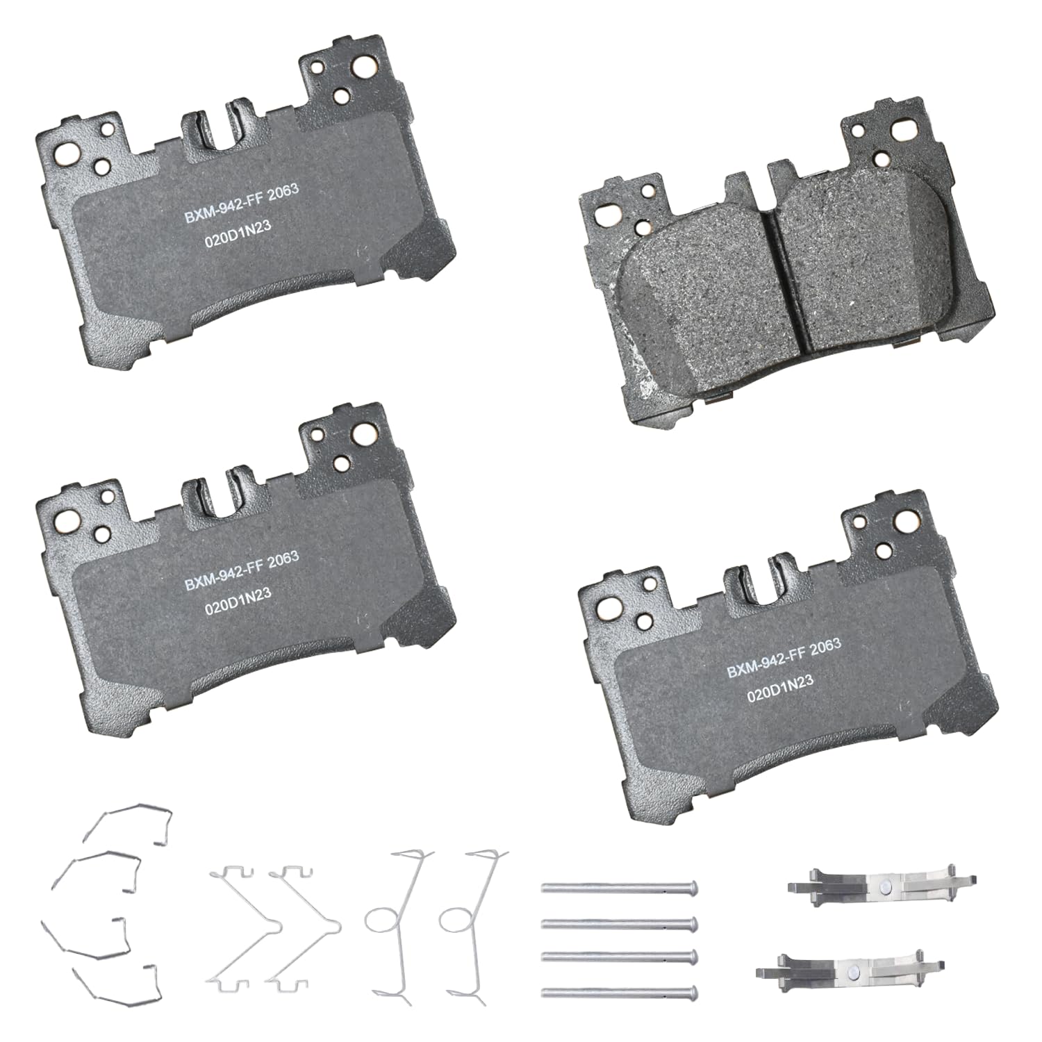 Bendix Premium Sbm2063 Semi-Metallic Rear Brake Pads For Lexus Lc500 2018, Lc500 2023-2020, Lc500H 2023-2018, Ls500 2020-2018, L