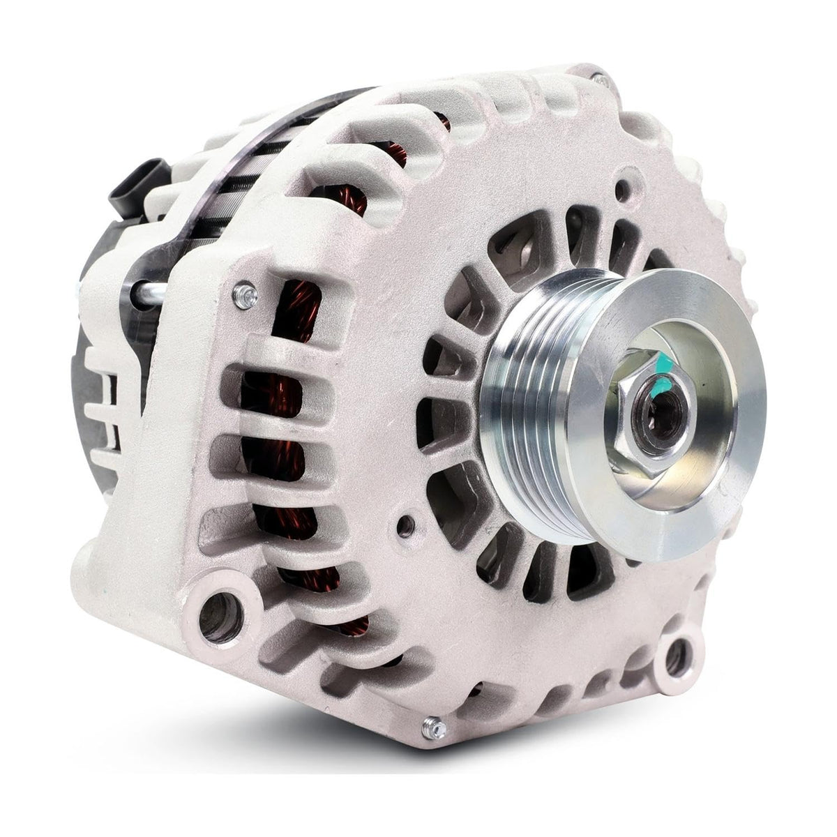 LUCAS ALTERNATOR 8302 COMPATIBLE WITH CHEVROLET SILVERADO GMC SIERRA CADILLAC ESCALADE V8 2005-2007 05 06 07 10392759 15263858 3