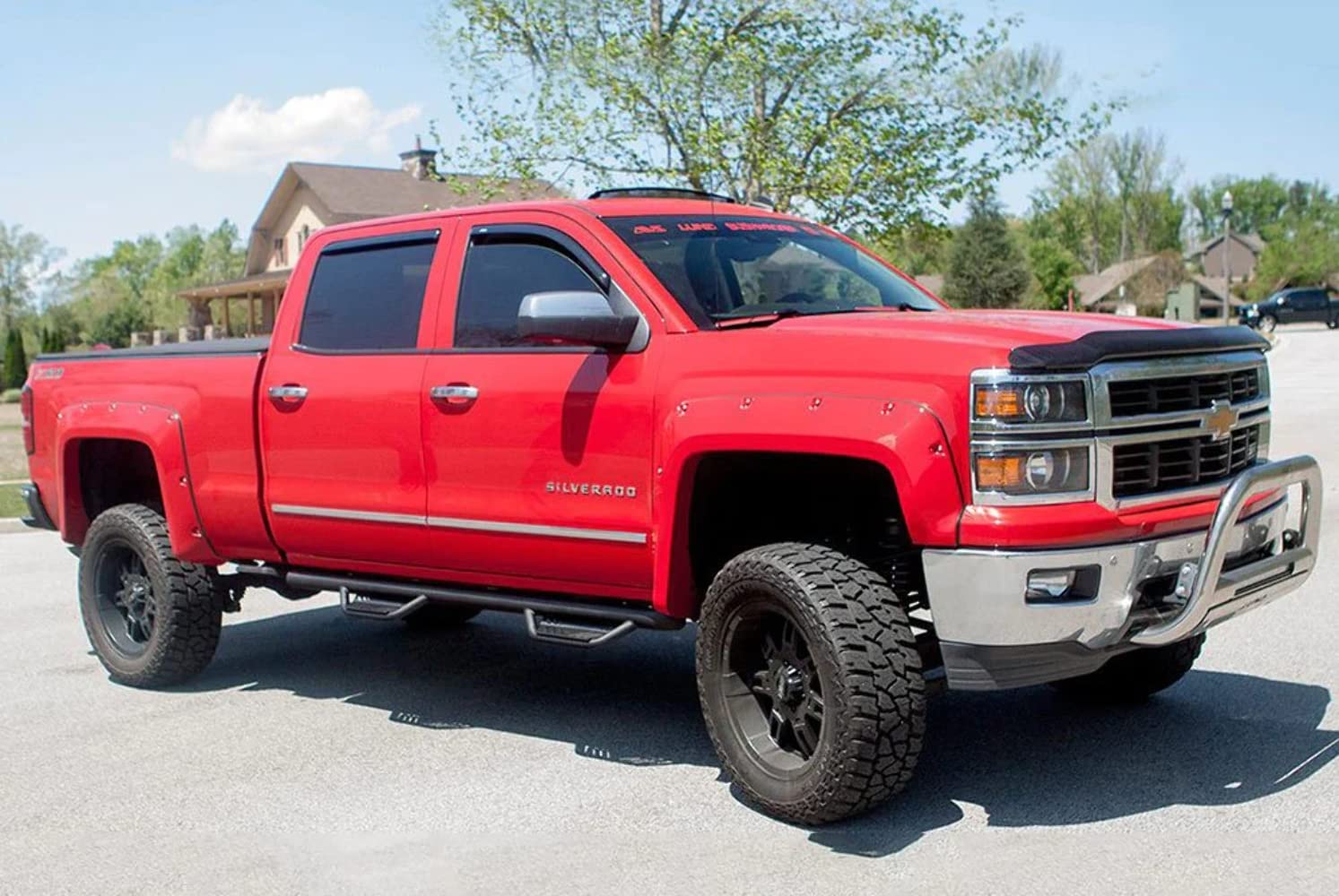 Auto Ventshade [Avs] Bugflector Ii Hood Shield | 2019 - 2023 Ram 1500 (Excludes Rebel & Trx Models), High Profile, Smoke, 1 Pc. | 25953