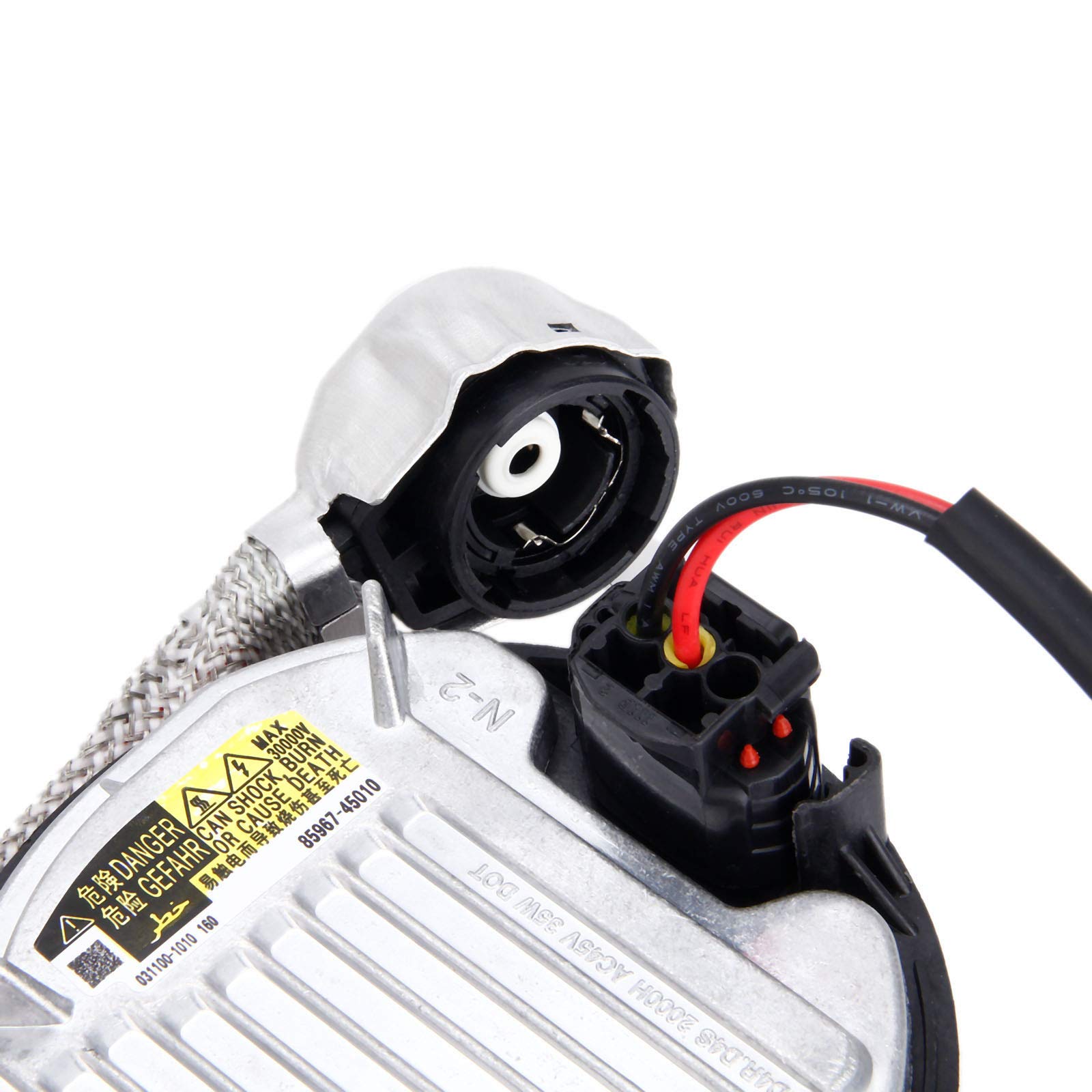 Aupoko Xenon Hid Ballast Headlight 85967-45010, Replaces# Ddlt004 Kdls001, Control Unit Module D4S/D4R With Igniter&Cable, Compatible With Bmw Mercedes Cadillac Jaguar