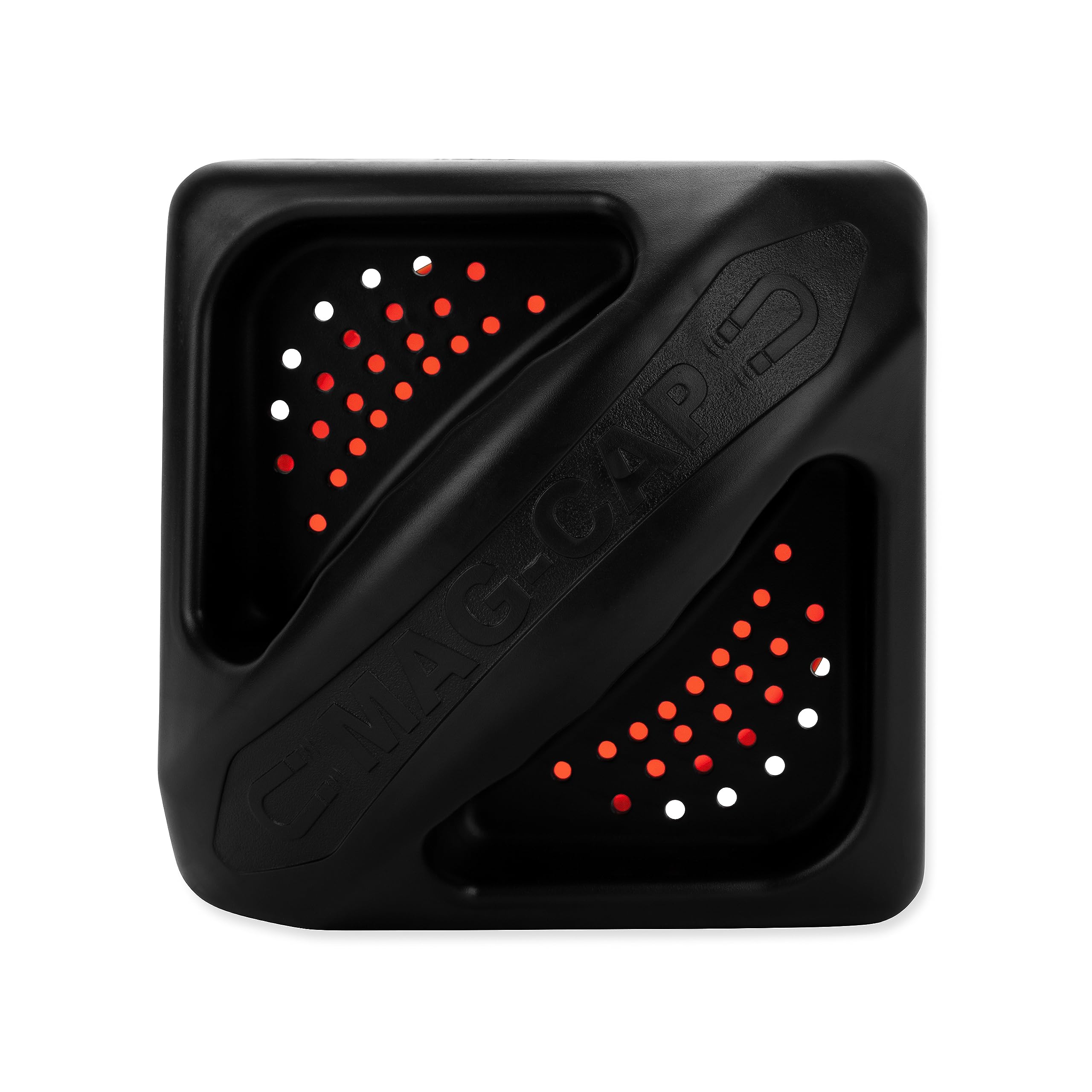 Camco Rv Magnetic Bumper Cap With Lug Fitting | Features High-Strength Neodymium Magnets | 2-Pack (40312), Black