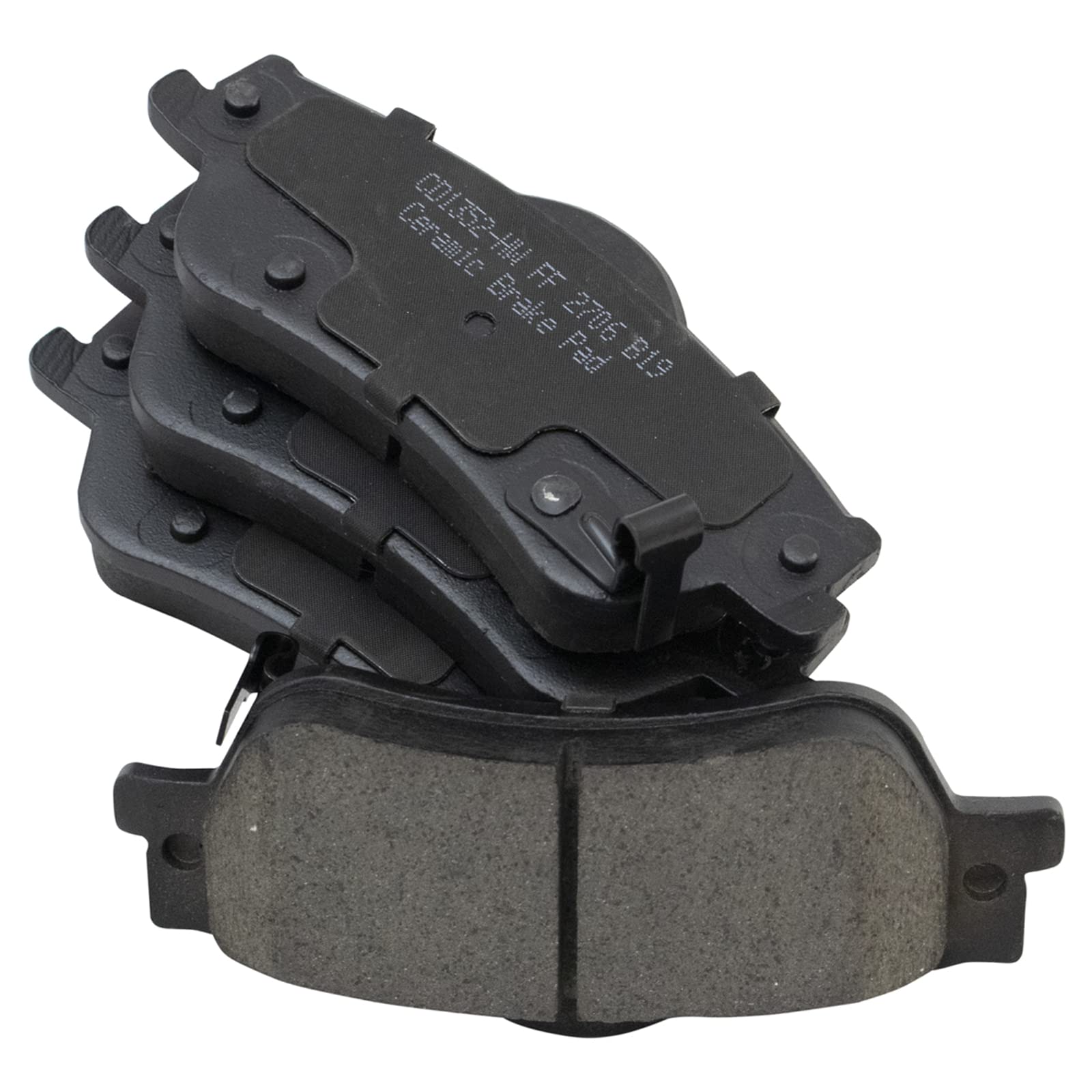 TRQ Rear Brake Pads Ceramic Compatible with 2011-2017 Chevrolet Caprice 2014 SS 2008-2009 Pontiac G8