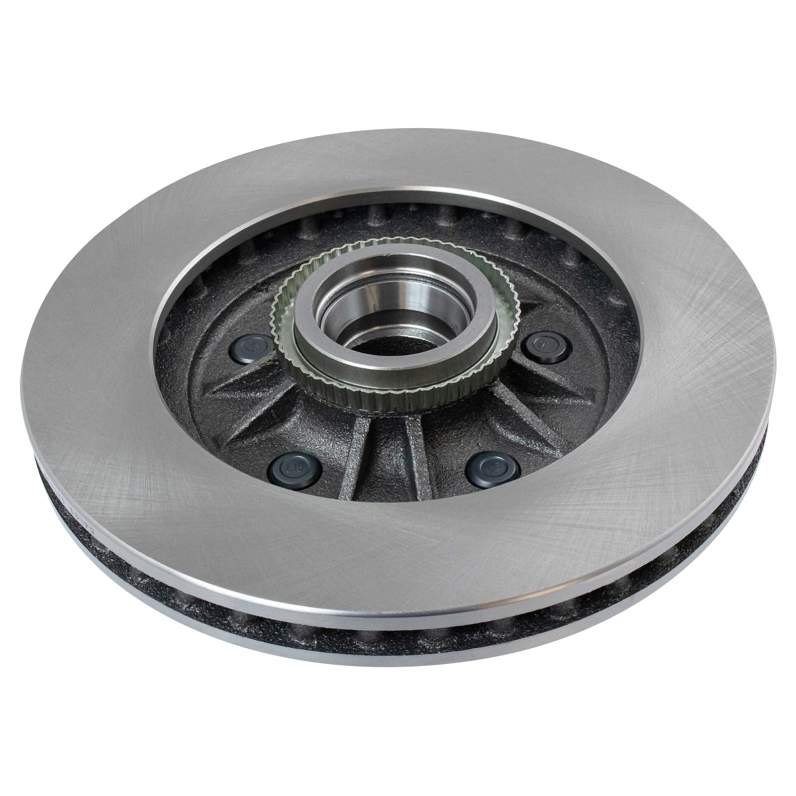 Trq Front Brake Pad & Rotor Kit Brake Pads Brake Rotor Semi-Metallic Compatible With 1999-2002 Ford Expedition 1998-2002 Lincoln