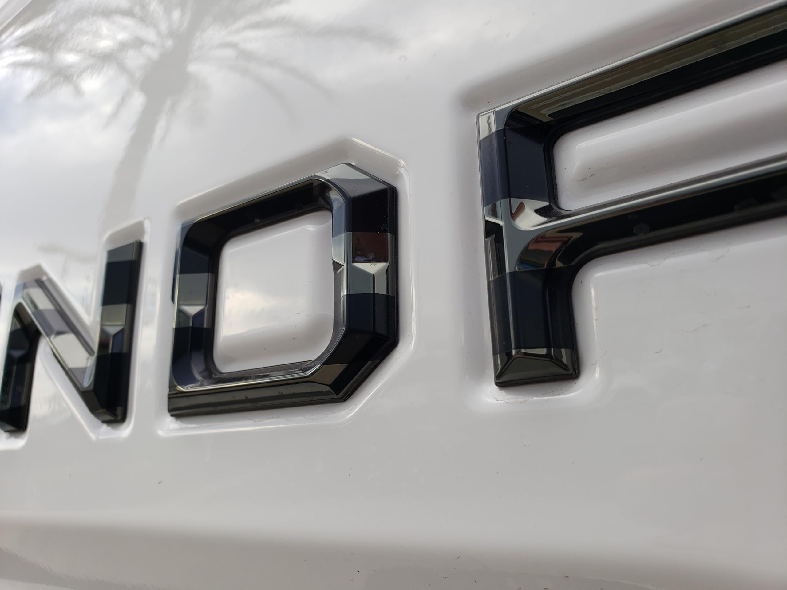 Eyecatcher Pro Series Tailgate Letter Inserts Compatible With 2014-2021 Tundra (Mono Black Usa Flag)