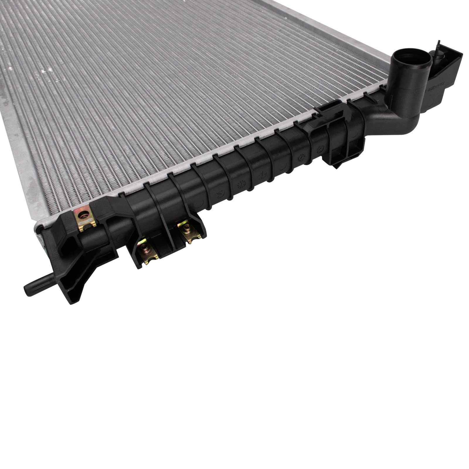 Trq Radiator Assembly Aluminum Core Compatible With 07-14 Ford Edge 10-12 Taurus 08-09 Taurus X 09-12 Lincoln Mks 07-15 Mkx Cu29