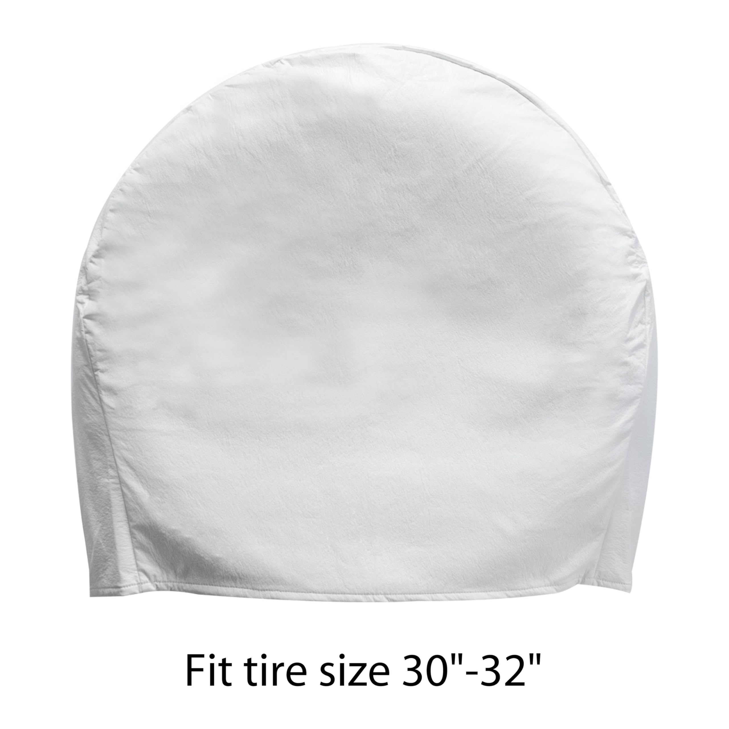 Makerz 0 72 Single Tire Cover - 30''-32'', White