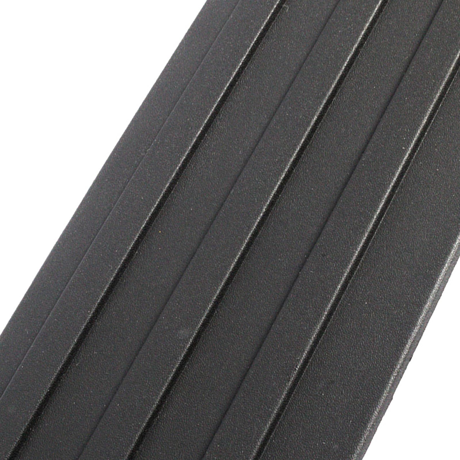 Karpal Right + Left Flexible Step Side Tailgate Cap Molding End Cap Cover Compatible With 2009 2010 2011 2012 2013 2014 Ford F-1