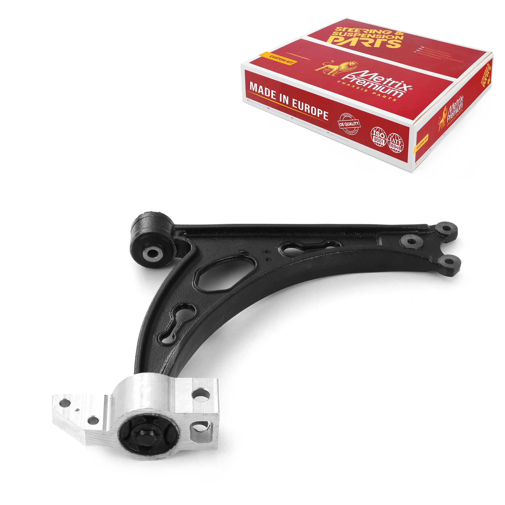 Metrix Premium Chassis Parts - Front Right Lower Control Arm Fits 06-13 Audi A3, 06-13 A3 Quattro, 04-05 A3 (Mexico), 04-05 A3 Q