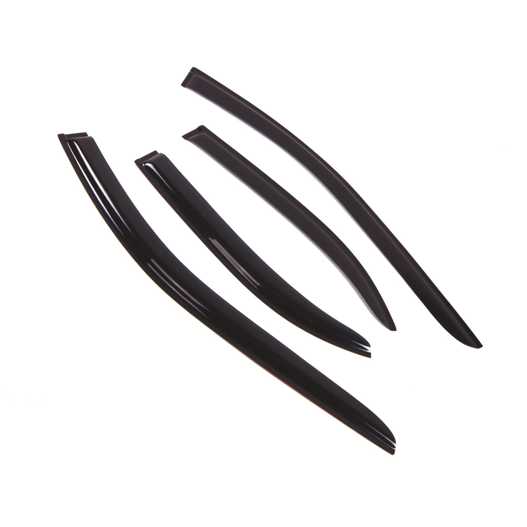 Car Window Rain Guard | Outside Mount Visors Auto Side Window Deflectors | Windows Visor Rain Shields Compatible With 2003-2010