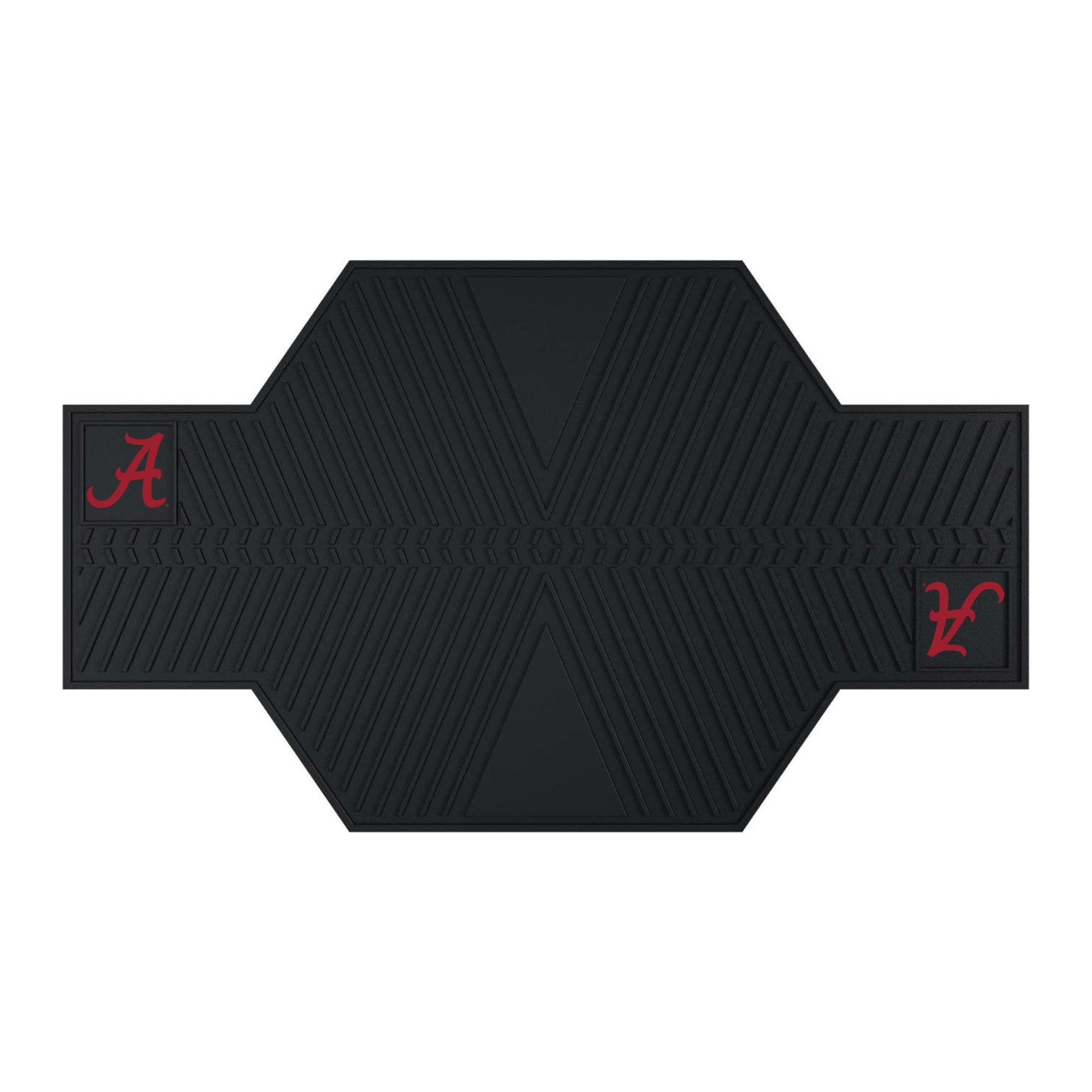 Fanmats 15208 Alabama Crimson Tide Motorcycle Mat