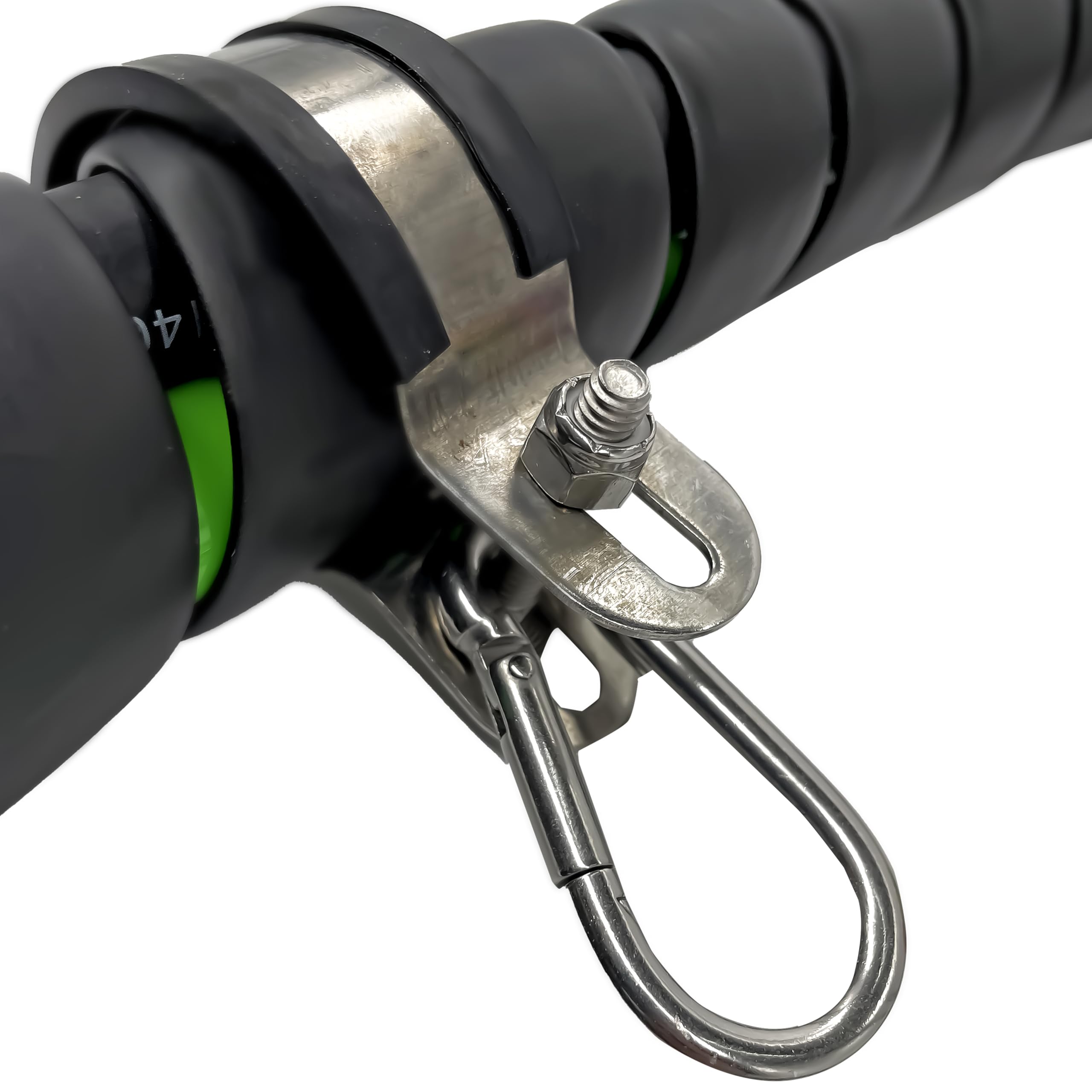 Torque 15Ft 3 In 1 Abs & Power Air Line Hose Kit Airline Air Hose Wrap 7 Way Electrical Cable Air Lines With Handle Grip Airline