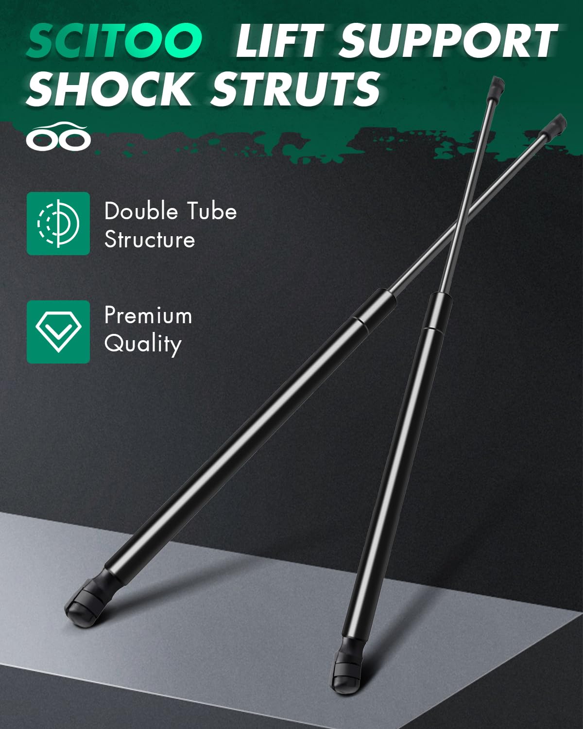 Scitoo Hood Lift Supports Replacement Struts Gas Springs Shocks Fit For Lexus Rx350 3.5L 2010-2015,For Lexus Rx450H 3.5L 2010-20