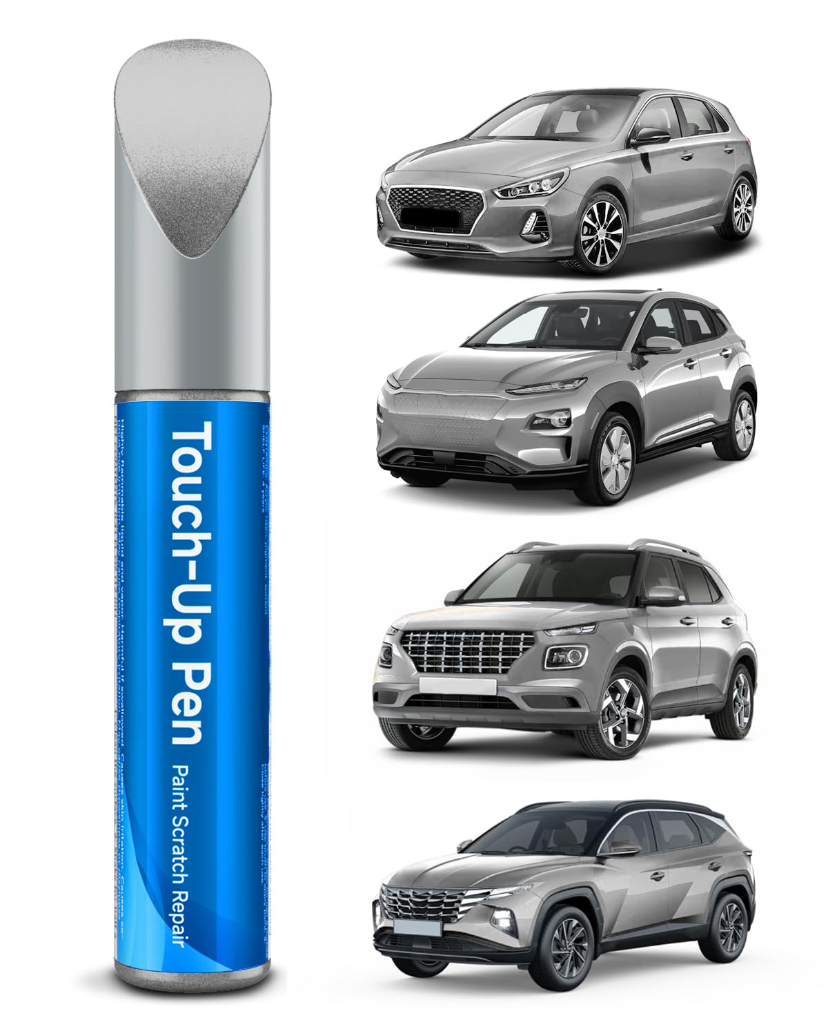 Shimmering Silver(R2T) Touch Up Paint Compatible with Hyundai Exact Match Touch Up Paint Car Scratch Repair