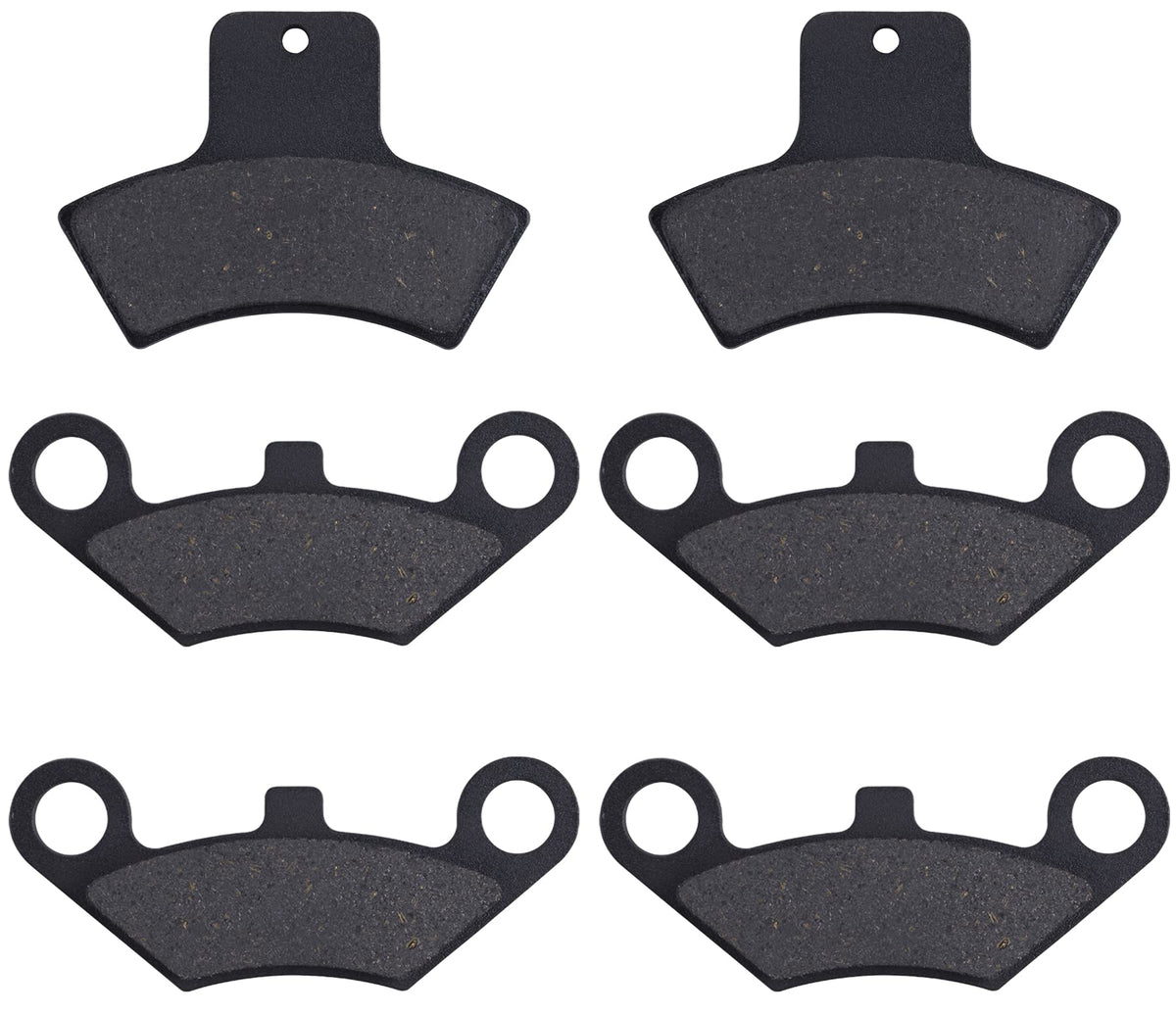 Mwmnun Front & Rear Brake Pads Compatible With Polaris Sportsman 335 400 500 4X4 Scrambler 400 500 Diesel 455 Magnum 325 500 Sport 400 Trail Blazer 400 250 Xplorer 400 250 Xpedition 425 325