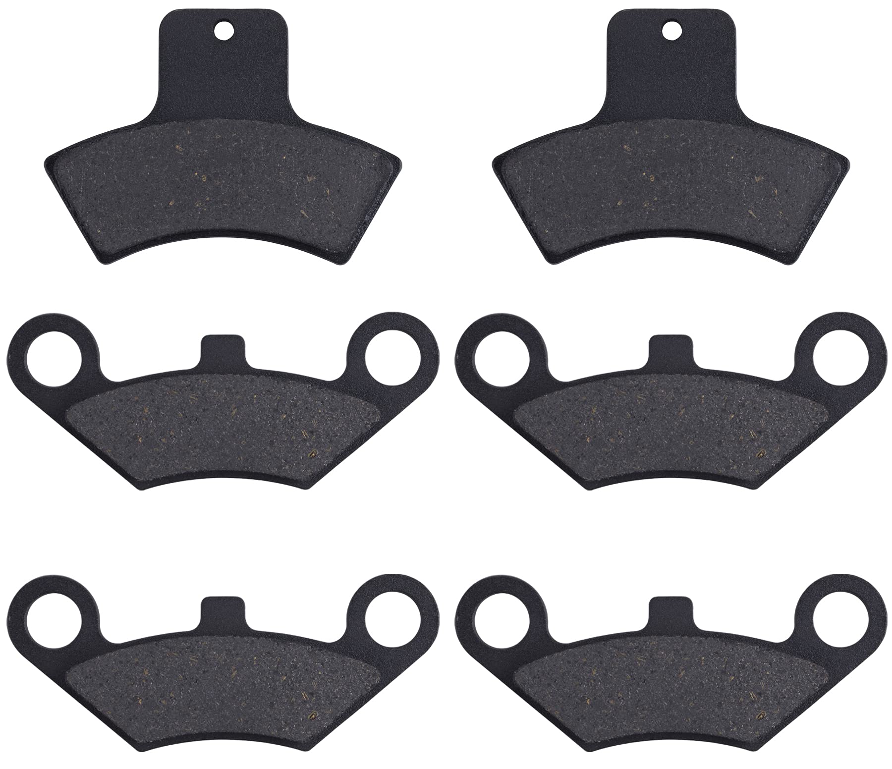 Mwmnun Front & Rear Brake Pads Compatible With Polaris Sportsman 335 400 500 4X4 Scrambler 400 500 Diesel 455 Magnum 325 500 Spo