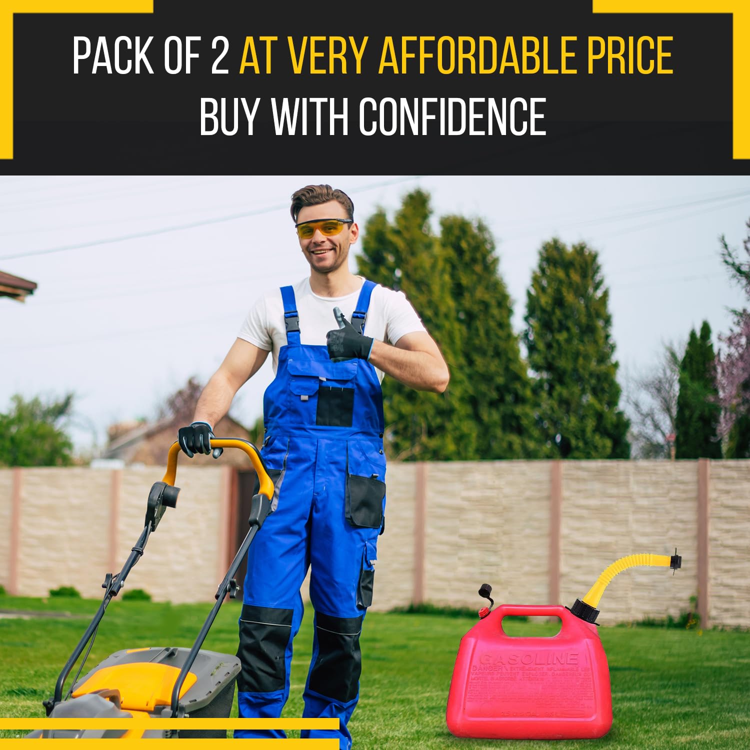 2 New Gas Can Vent Caps - Rear Vent Screw Caps For Replacement Gas Can - Vent Cap Fits Most Gott Rubbermaid Essence Briggs & Stratton And Some Kolpin Rotopax Fuel Diesel Kerosene Jugs