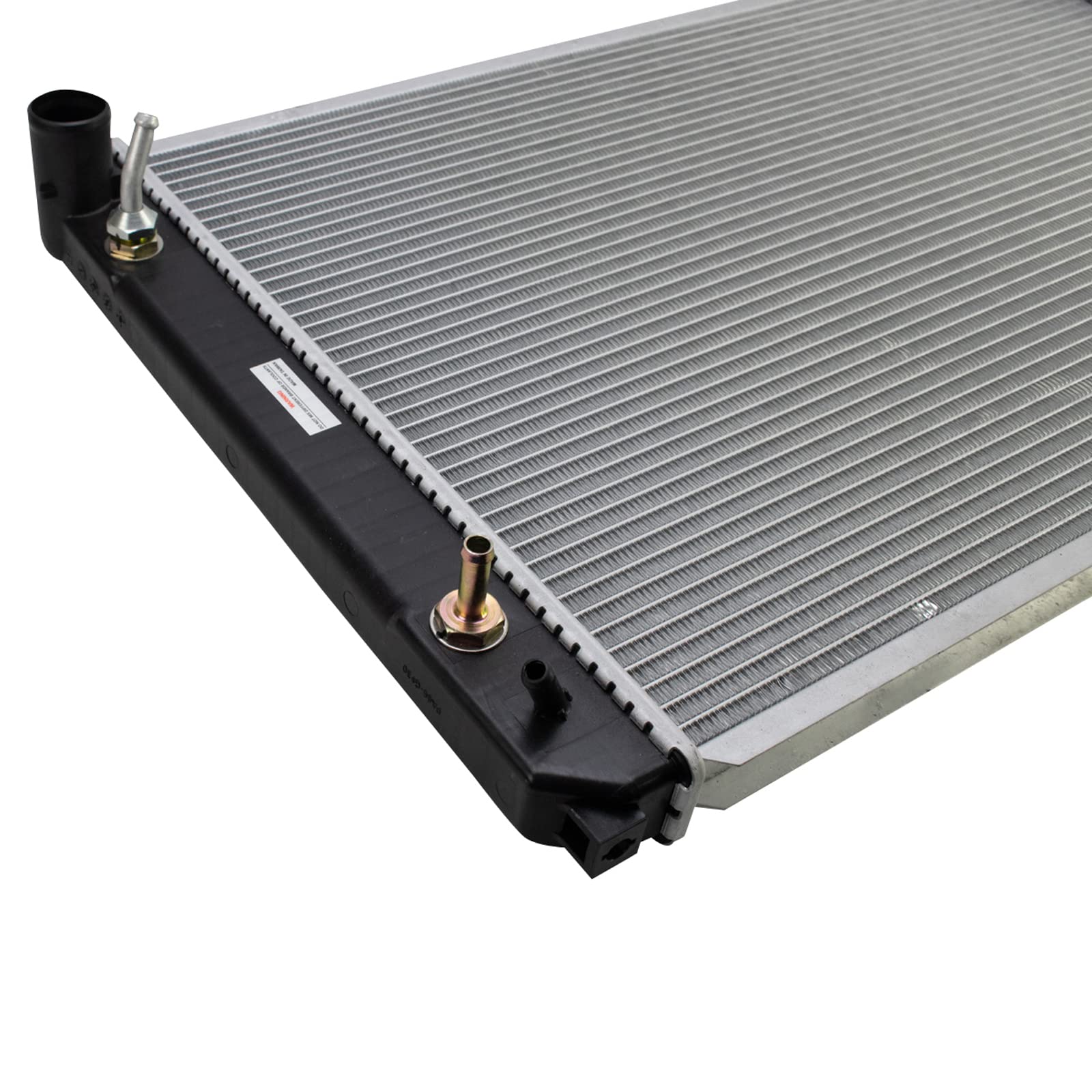 Trq Radiator Assembly Aluminum Core Compatible With 06-12 Toyota Rav4 Cu2893