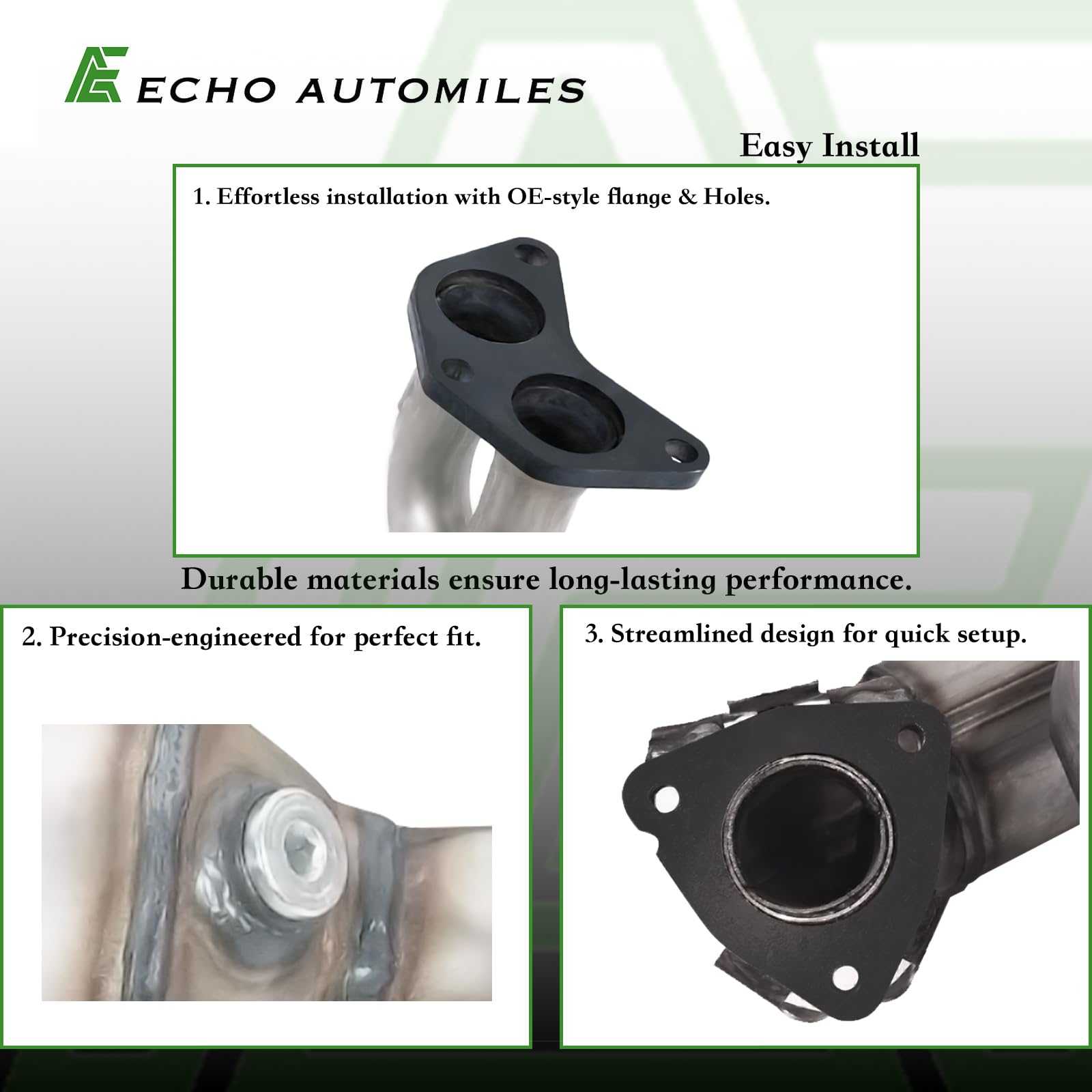 ECHO AUTOMILES Catalytic Converter Compatible with 2011-2016 Forester, 2012-2016 Impreza, 2013-2014 Outback Legacy 2.5L Catalyti