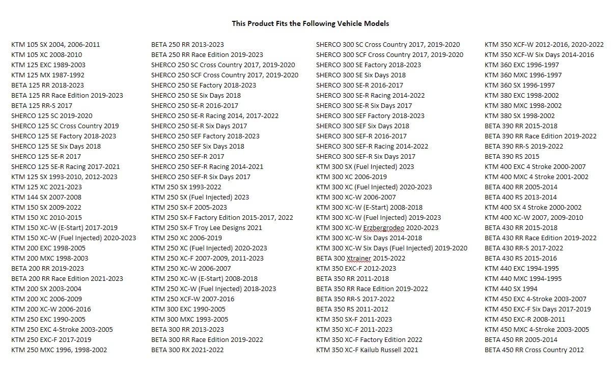 Tusk Motorcycle Rim Lock 1.40/1.60