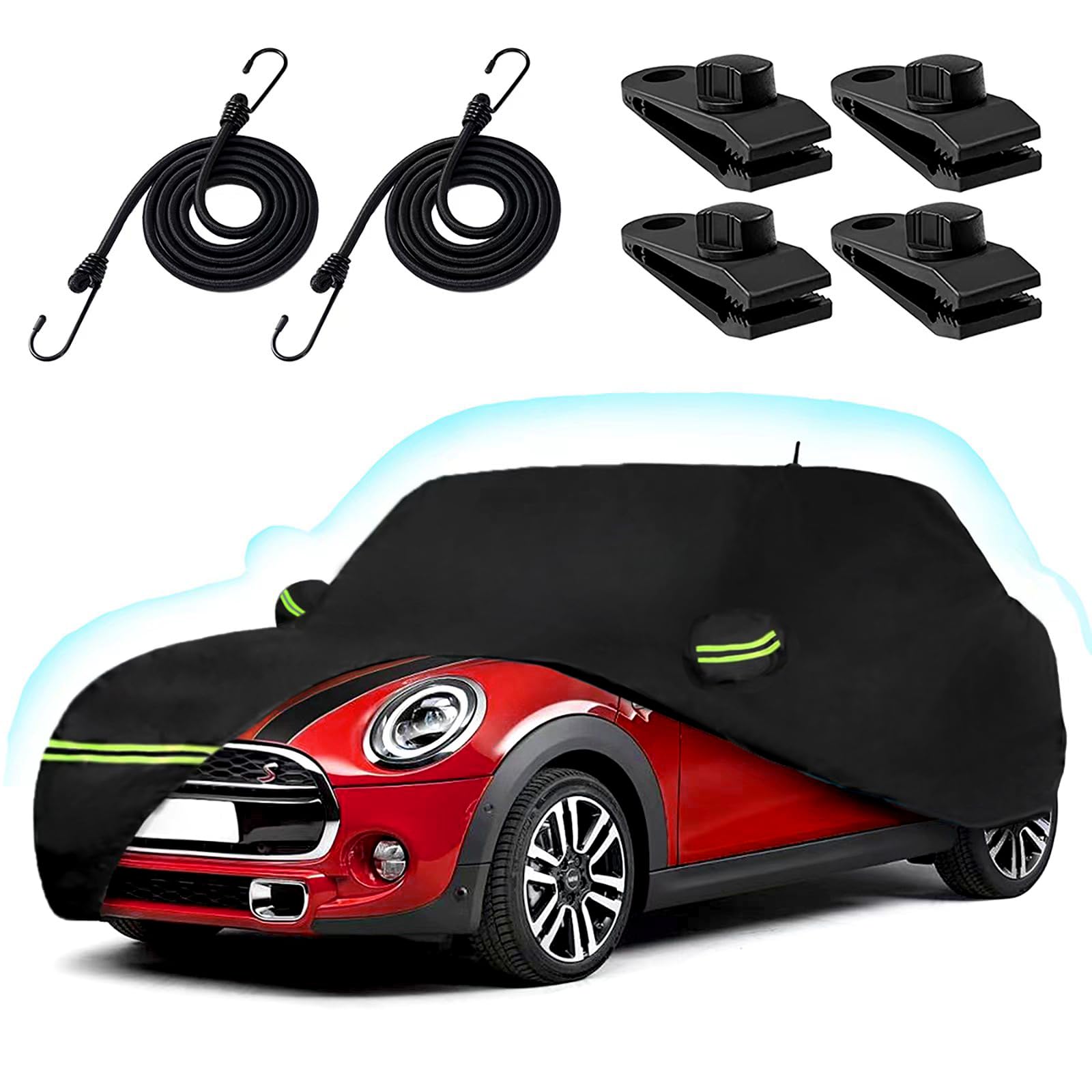 Car Cover For 2014-2025 Mini Cooper/Cooper S/Hardtop/Clubman/Countryman 4 Door, Waterproof All-Weather Protection Full Cooper Ca